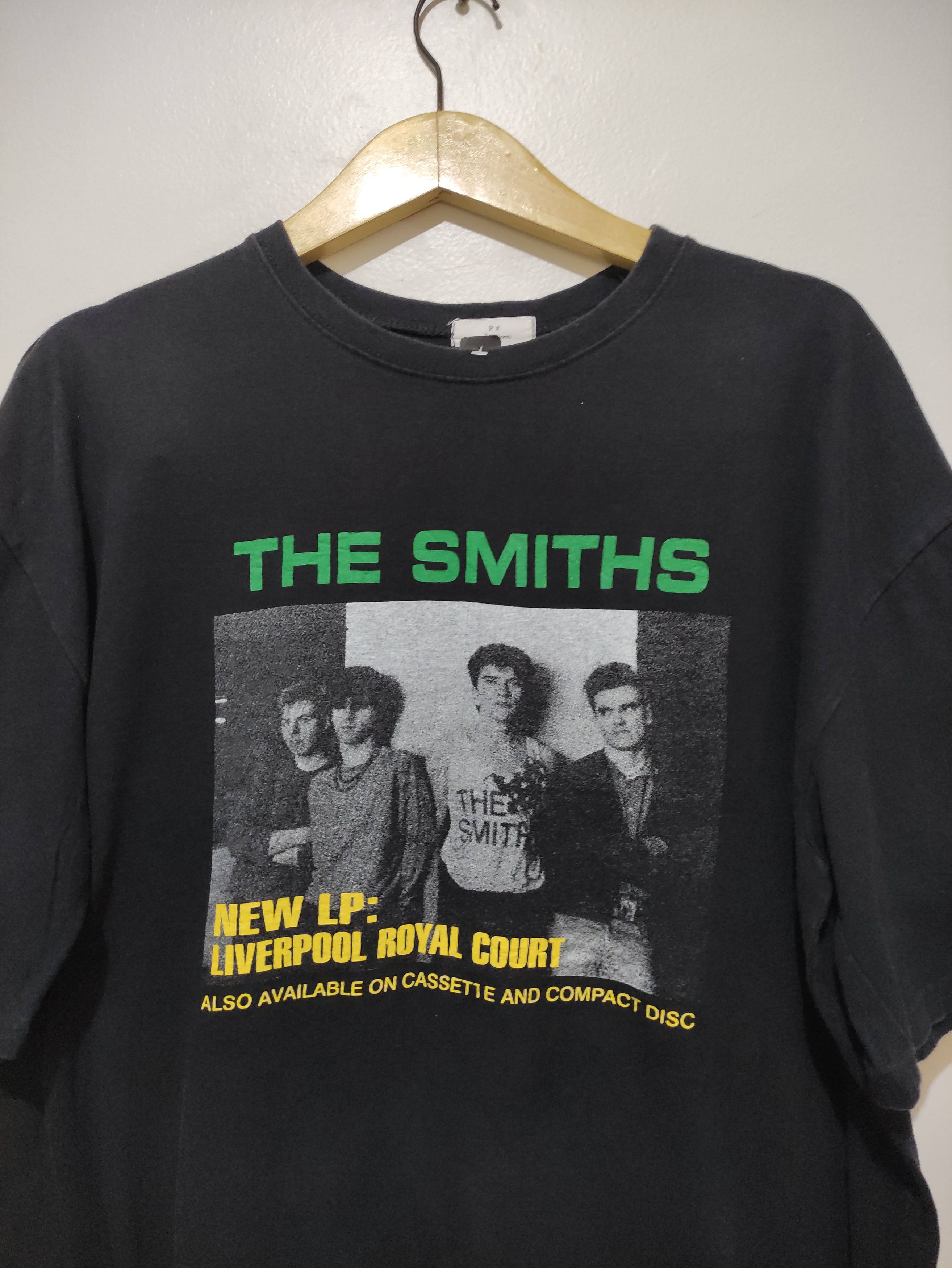 Band Tees The Smiths "New LP" Liverpool Royal Court Promo Tee Size US L / EU 52-54 / 3 - 5 Thumbnail