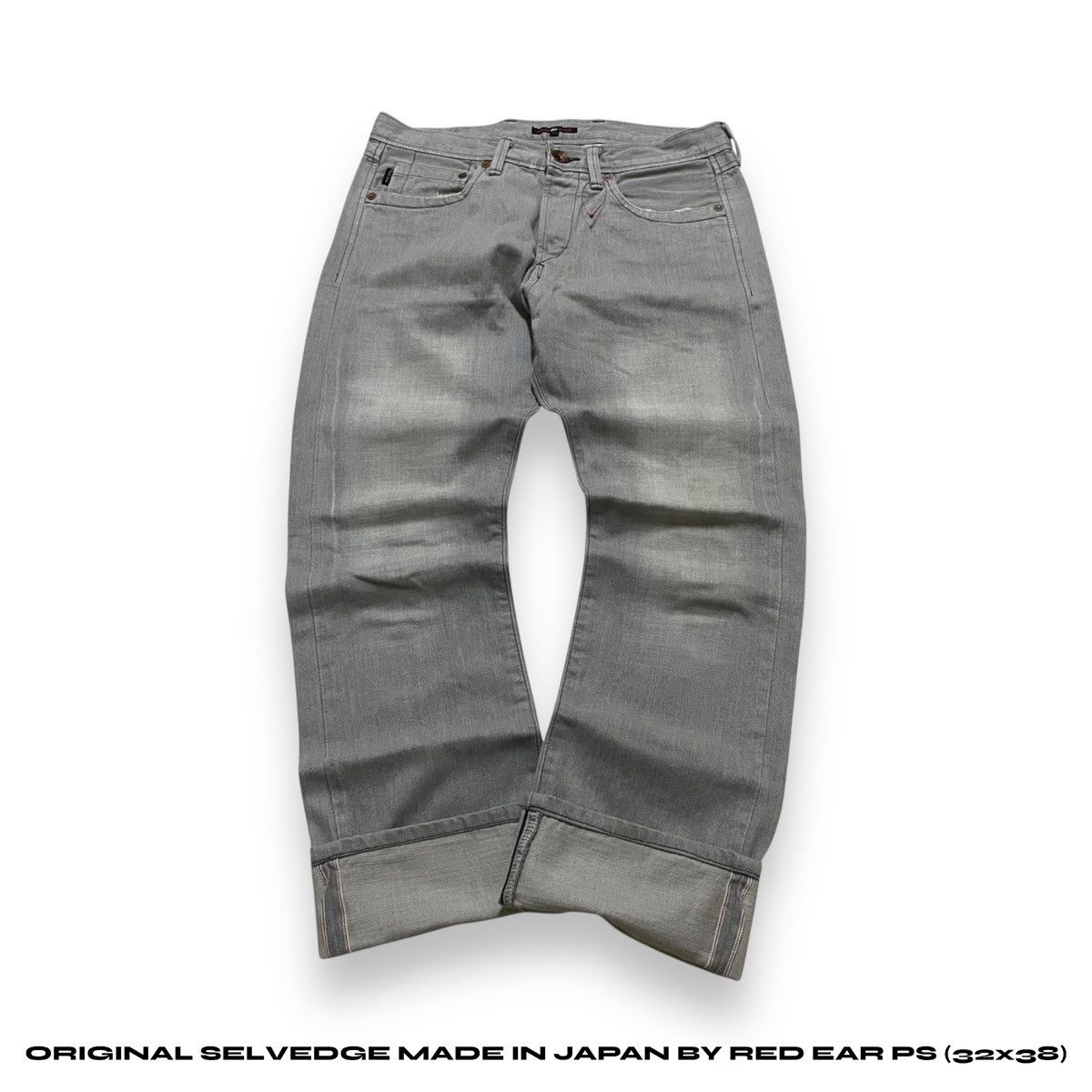 Vintage ORIGINAL MADE IN JAPAN SELVEDGE RED EAR PAULS SMITH DENIM Size US 32 / EU 48 - 1 Thumbnail