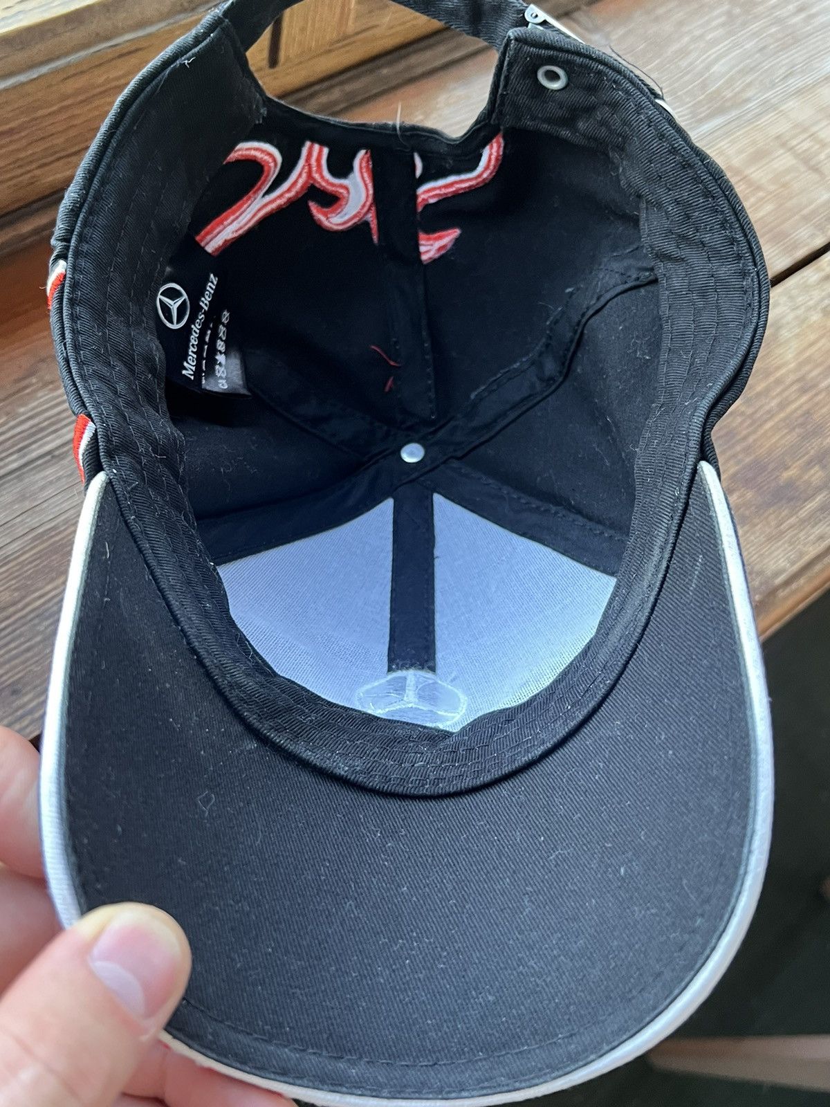 Mercedes-Benz Vintage Hat Mercedes Benz Flames Archival Cap Y2K Size ONE SIZE - 14 Thumbnail