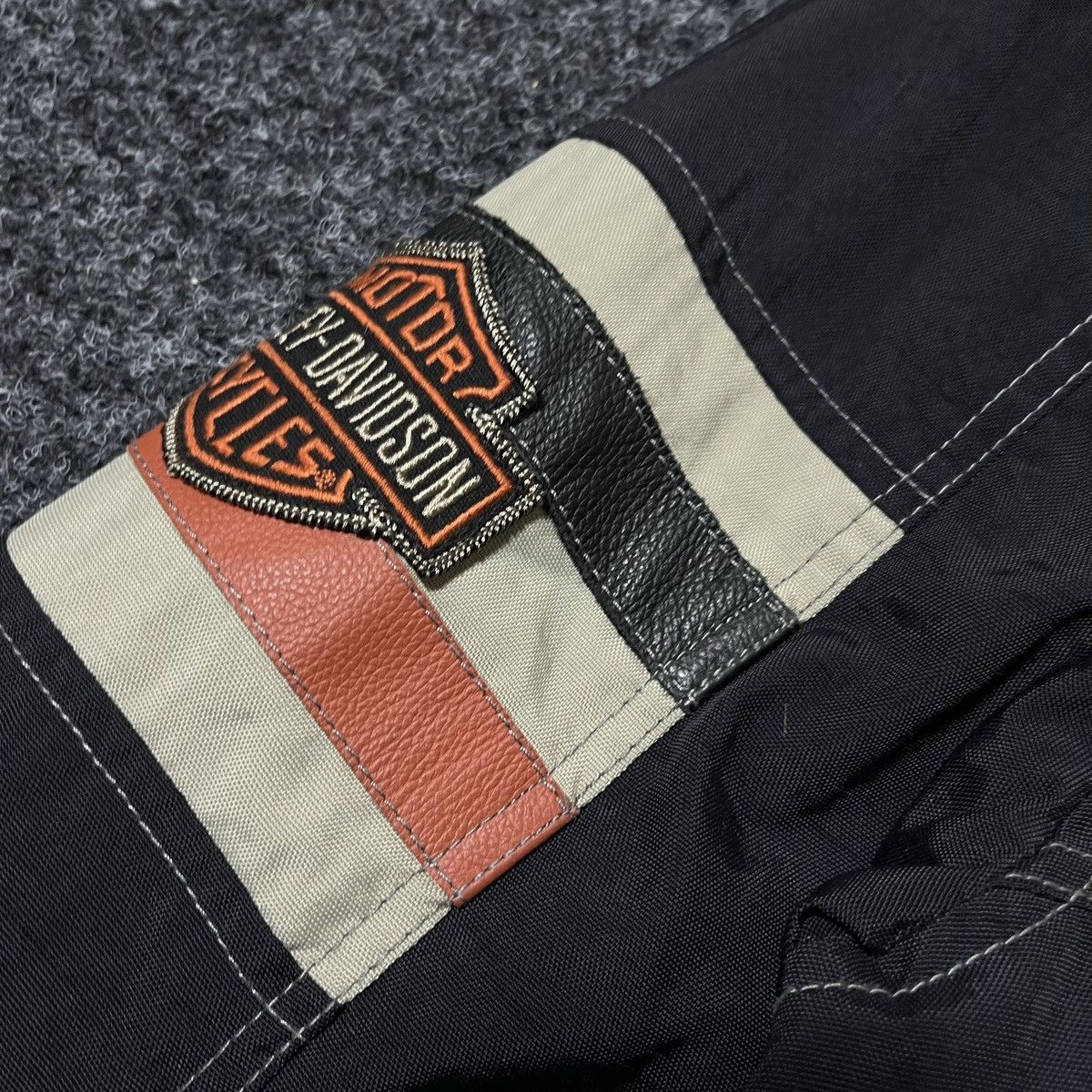 Harley Davidson Harley Davidson Nylon Riding Jacket Biker Size US M / EU 48-50 / 2 - 4 Thumbnail