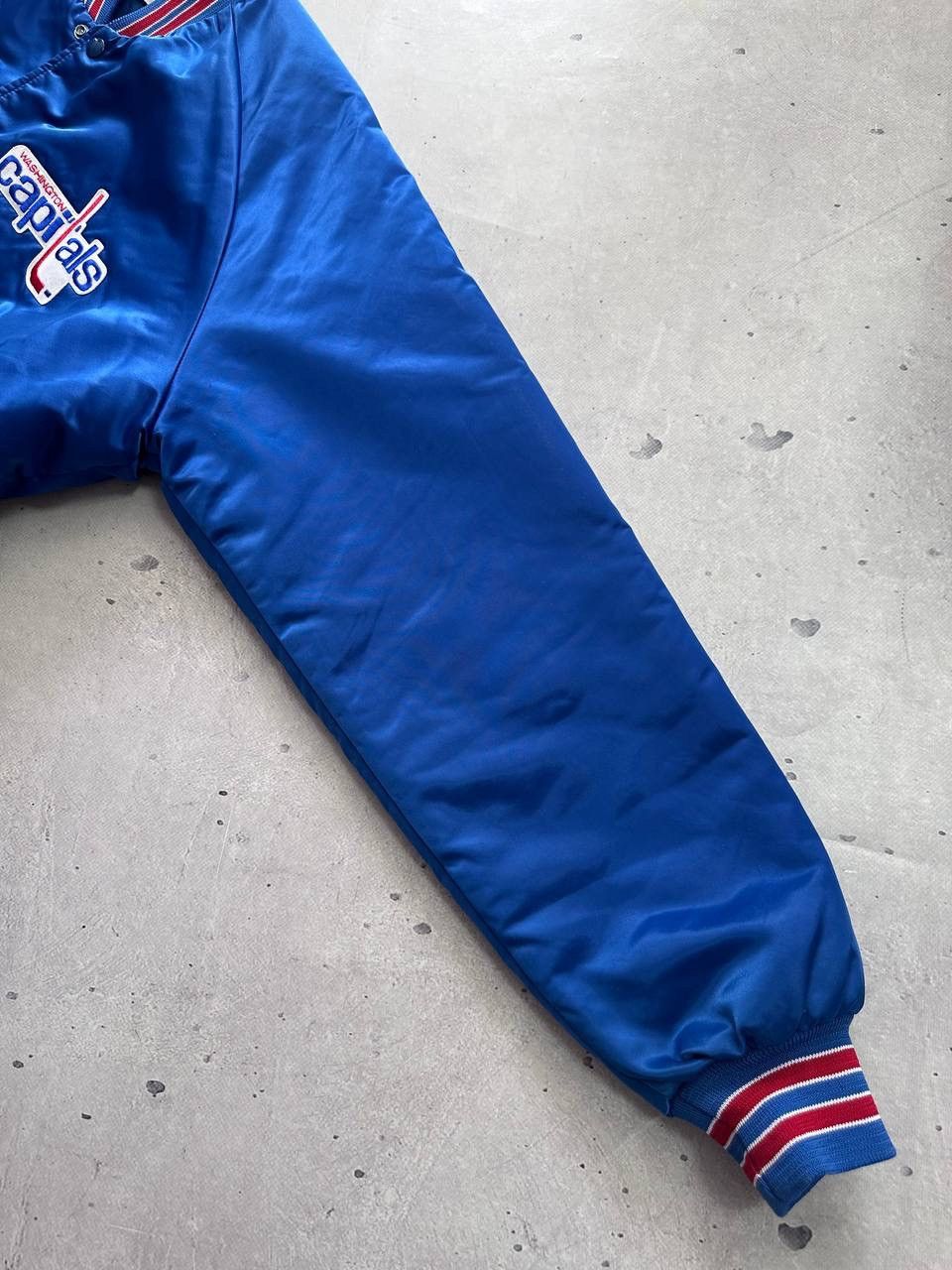 Chalk Line Vintage Washington Capitals Bomber Jacket Chalk Line NHL USA Size US XL / EU 56 / 4 - 19 Thumbnail