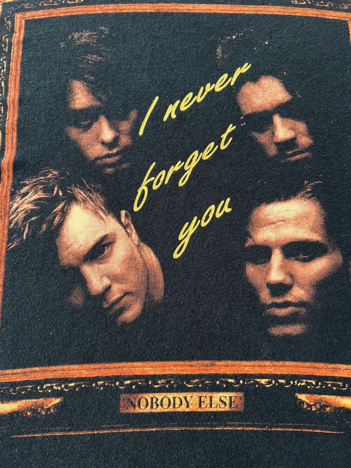 Band Tees Vintage 90s Take That Nobody Else Pop Band Black T-shirt Size US M / EU 48-50 / 2 - 6 Thumbnail