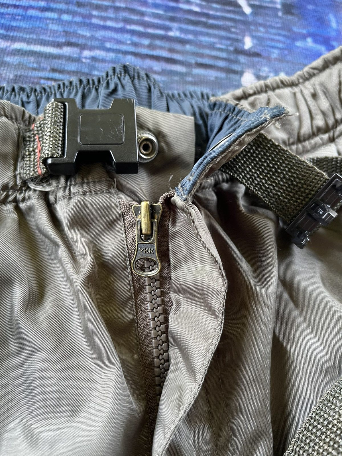 If Six Was Nine × Japanese Brand RARE Neo Sixx Parachute Multipocket Baggy Pants Size US 33 - 13 Thumbnail