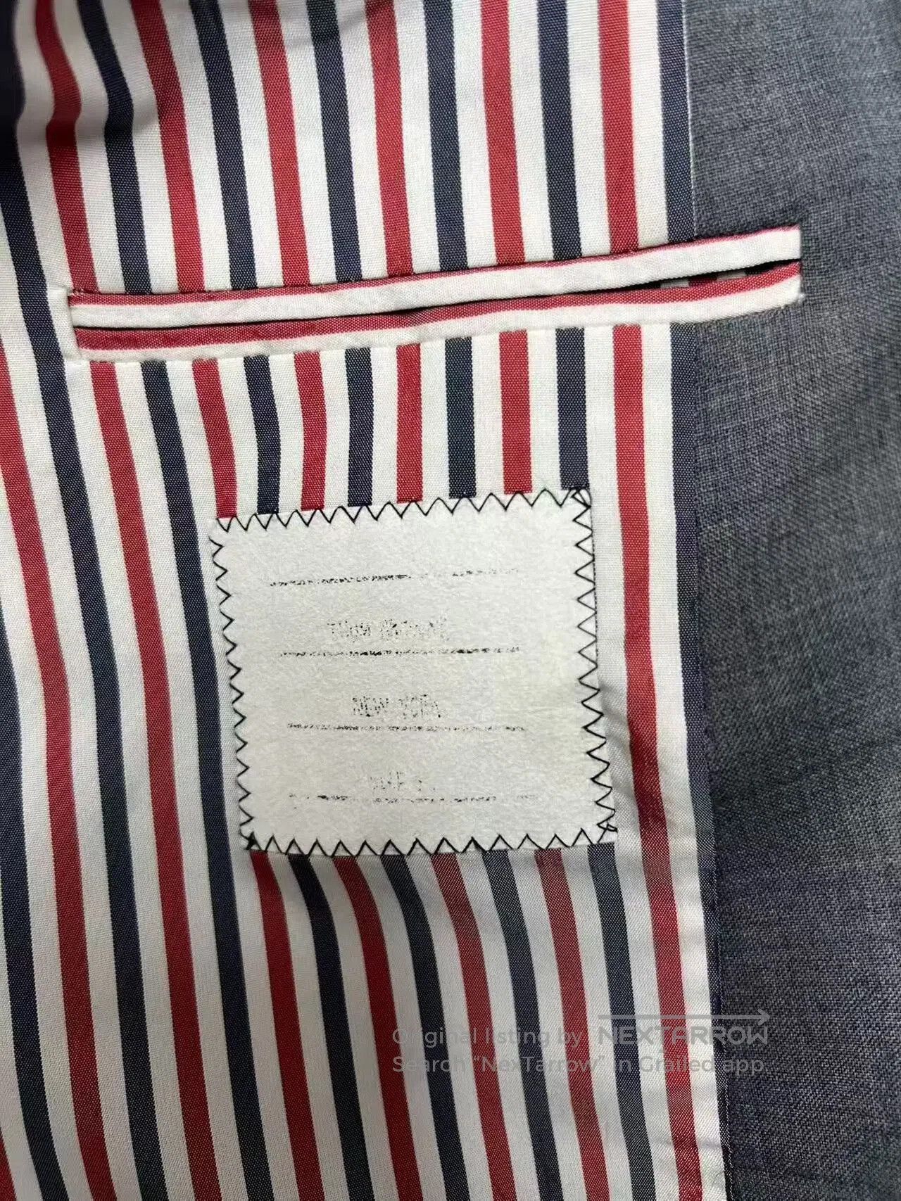 Thom Browne Thom Browne Striped Wool Blazer Jacket. Size US M / EU 48-50 / 2 - 5 Thumbnail