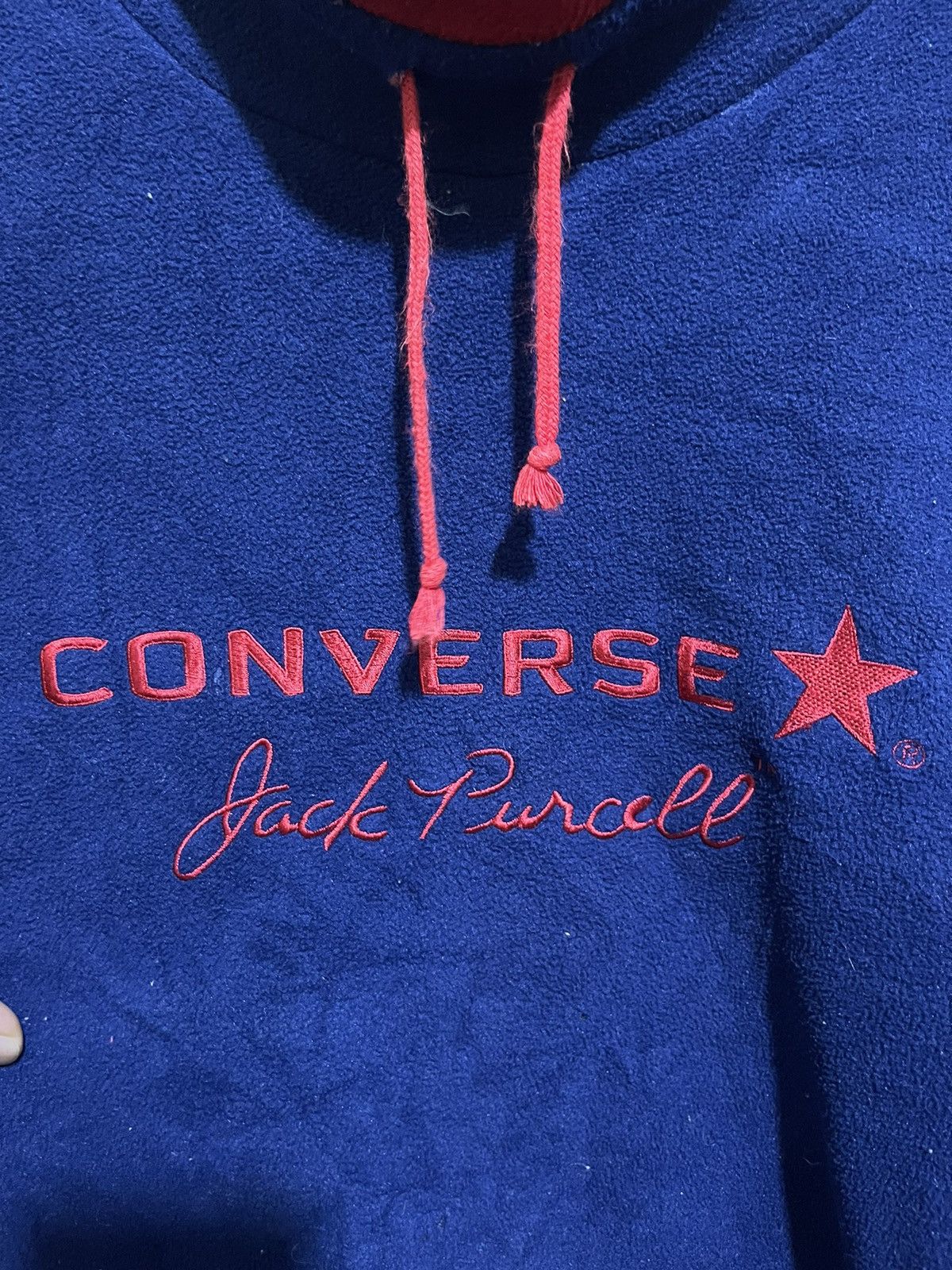 Converse Vintage converse jack parcell fleece sweatshirt Size US M / EU 48-50 / 2 - 6 Thumbnail