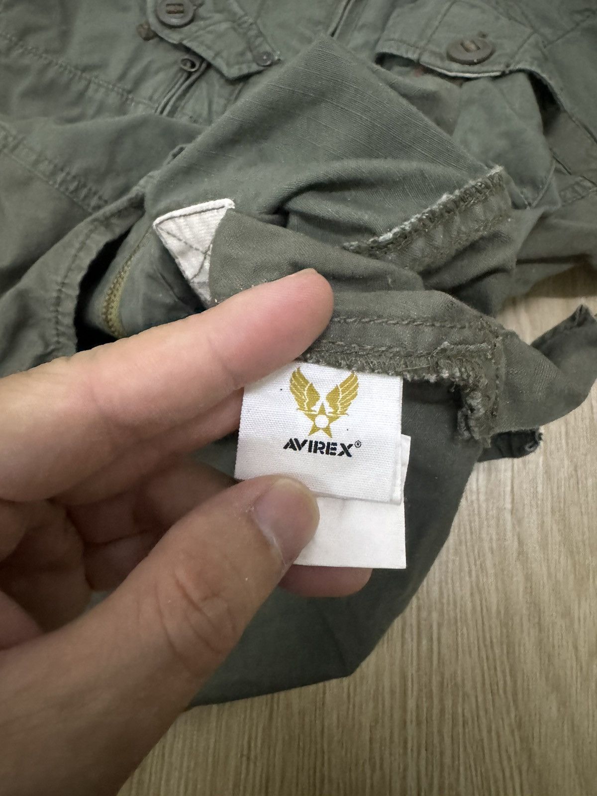 Avirex tactical short sleeve jacket