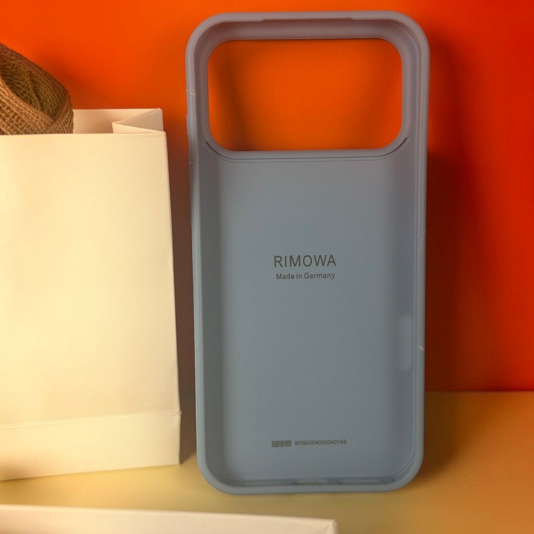 Rimowa Aluminum Iphone 17 Pro Case Luggage Style Blue, Men's — image 5 of 6