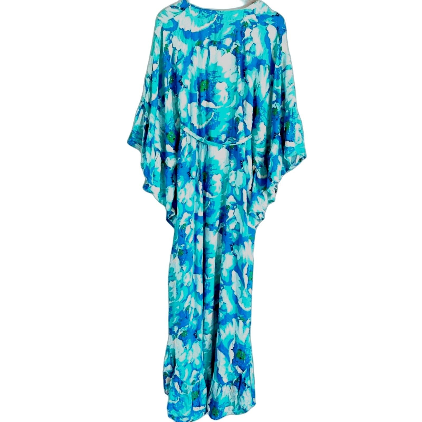 Anthropologie New Anthropologie Bel Kazan Floral Kaftan $150 ONESIZE Size ONE SIZE - 7 Thumbnail