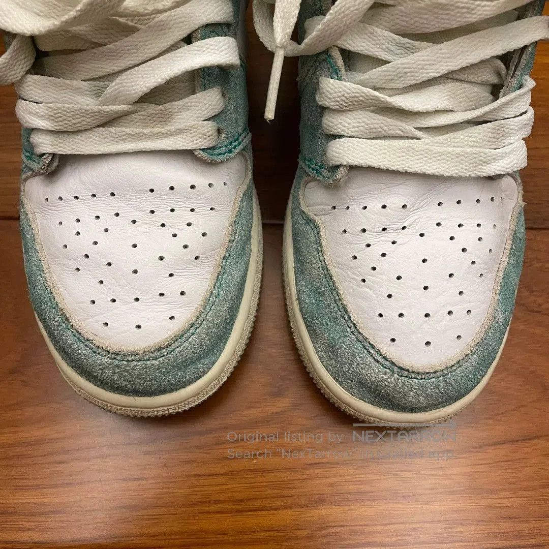 Jordan Brand Tiffany Blue Air Jordan 1 High Tops. Size US 6.5 / IT 36.5 - 5 Thumbnail