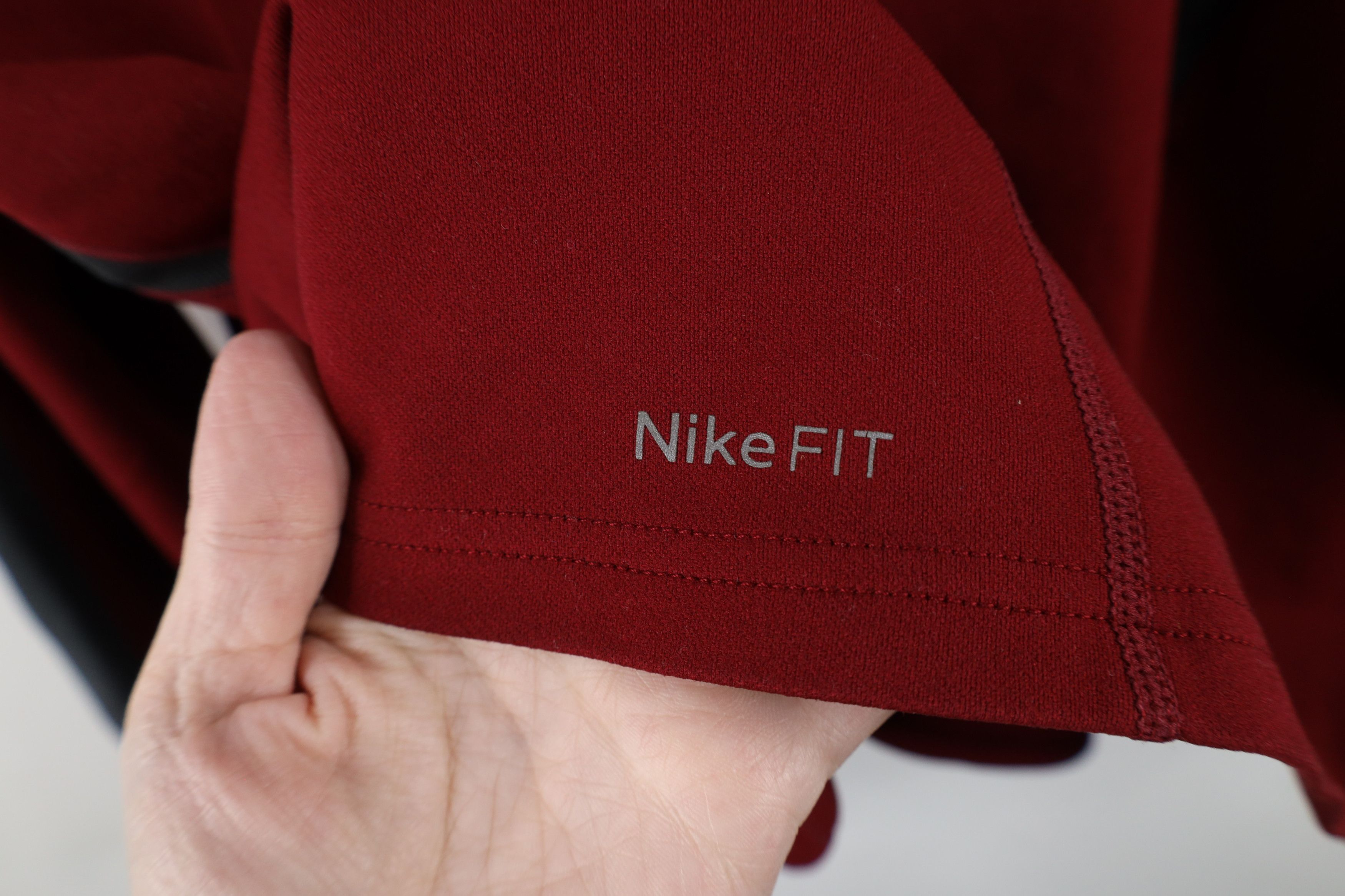 Nike × Vintage Vintage Nike ACG Mini Swoosh Knit Long Sleeve T-Shirt Red Size US XXL / EU 58 / 5 - 5 Thumbnail