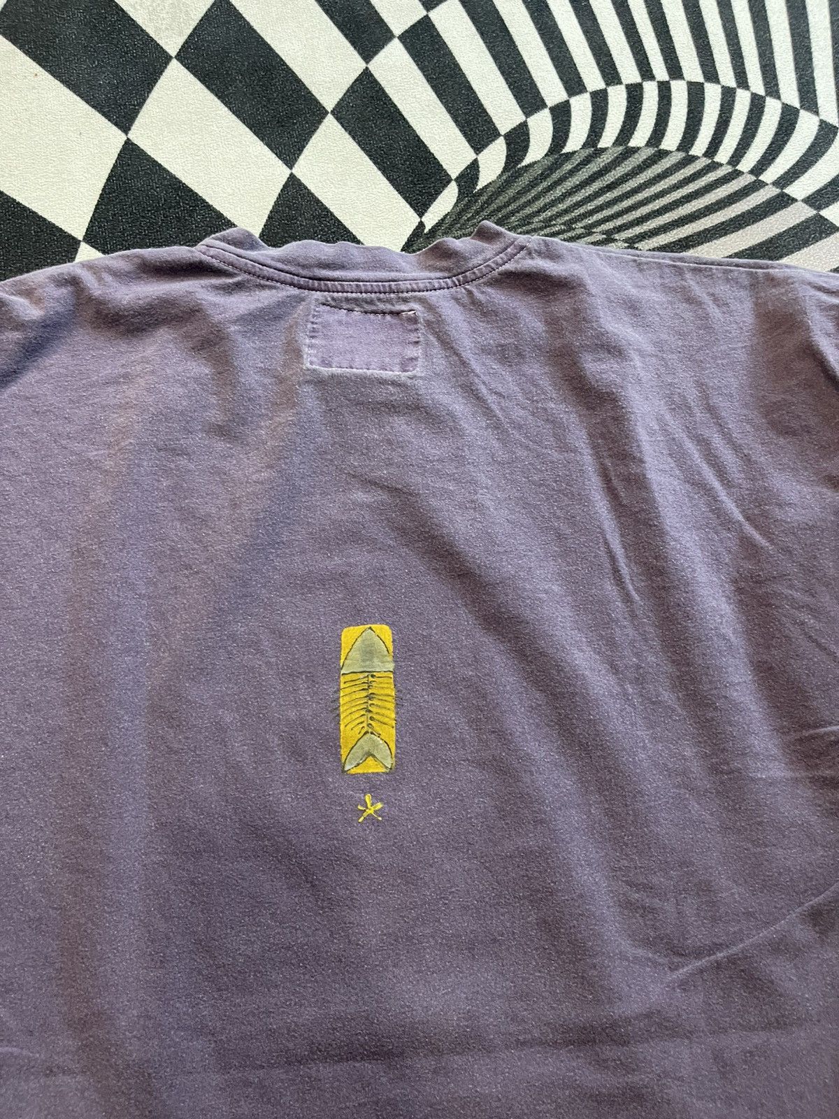 Bravado Bravado Australia Purple Shark / Fish Skeleton Art Tee Size US XL / EU 56 / 4 - 6 Thumbnail