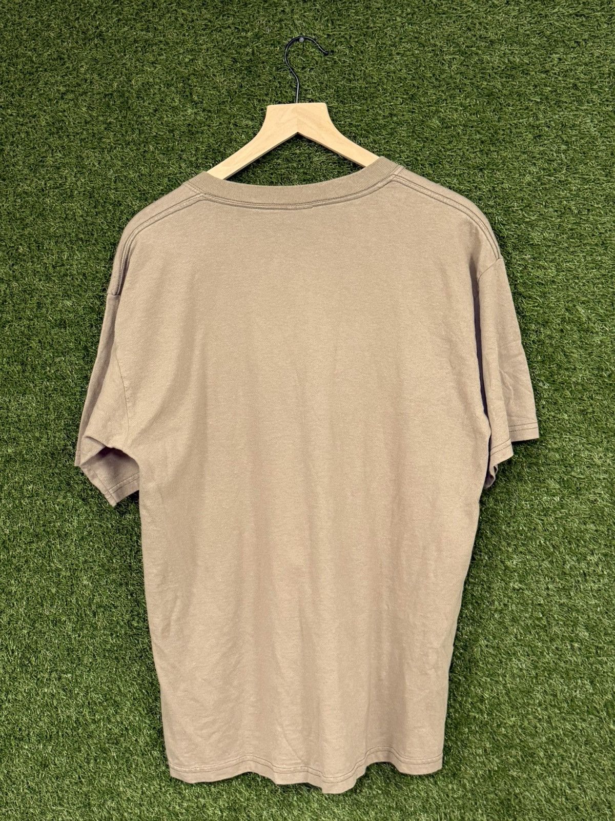Vintage Vintage Gildan Beige Longhorn Cave Texas UT University Large Size US L / EU 52-54 / 3 - 4 Thumbnail