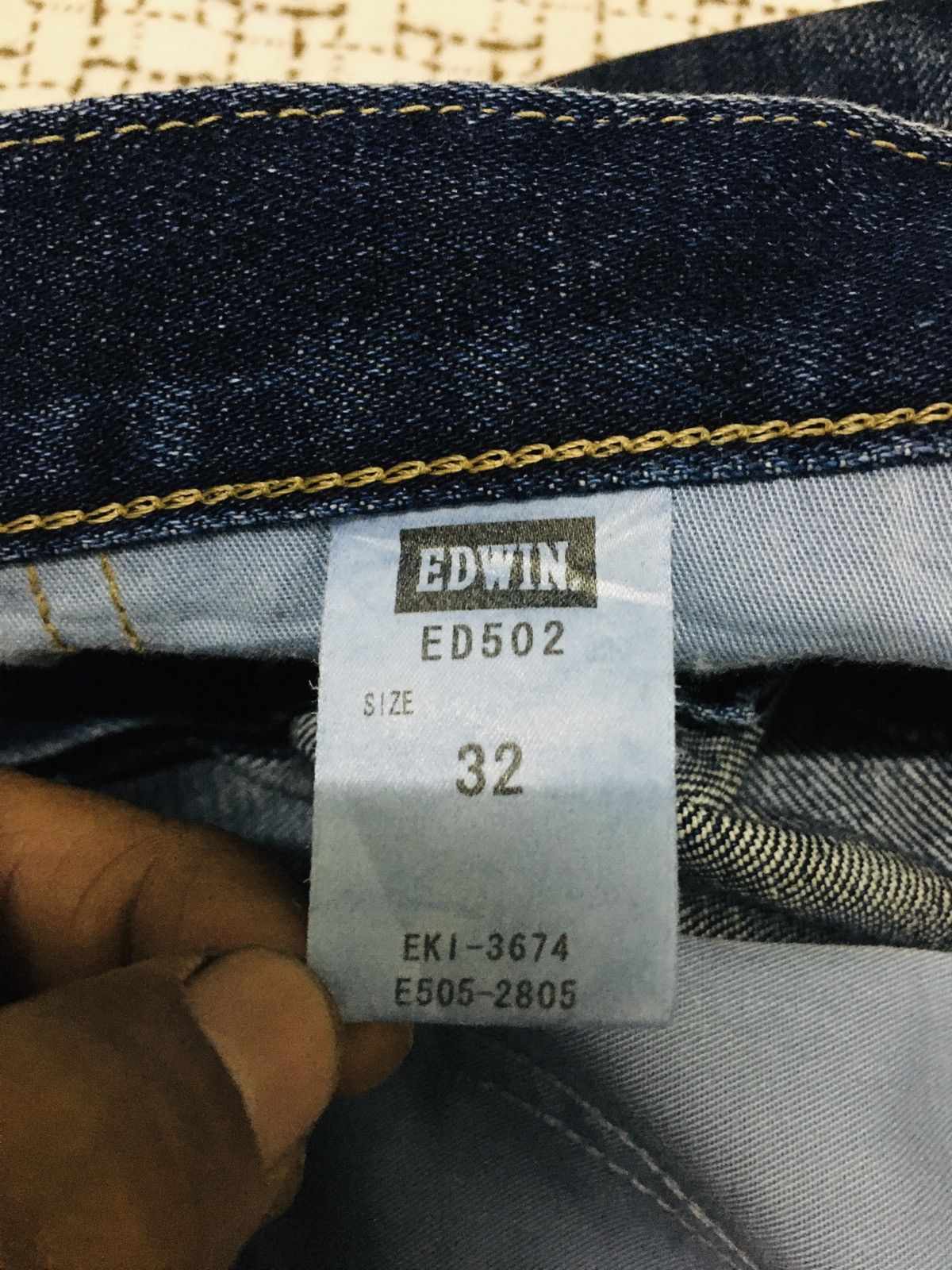 Edwin Edwin Distressed Jeans (Y01) Size US 34 / EU 50 - 8 Thumbnail