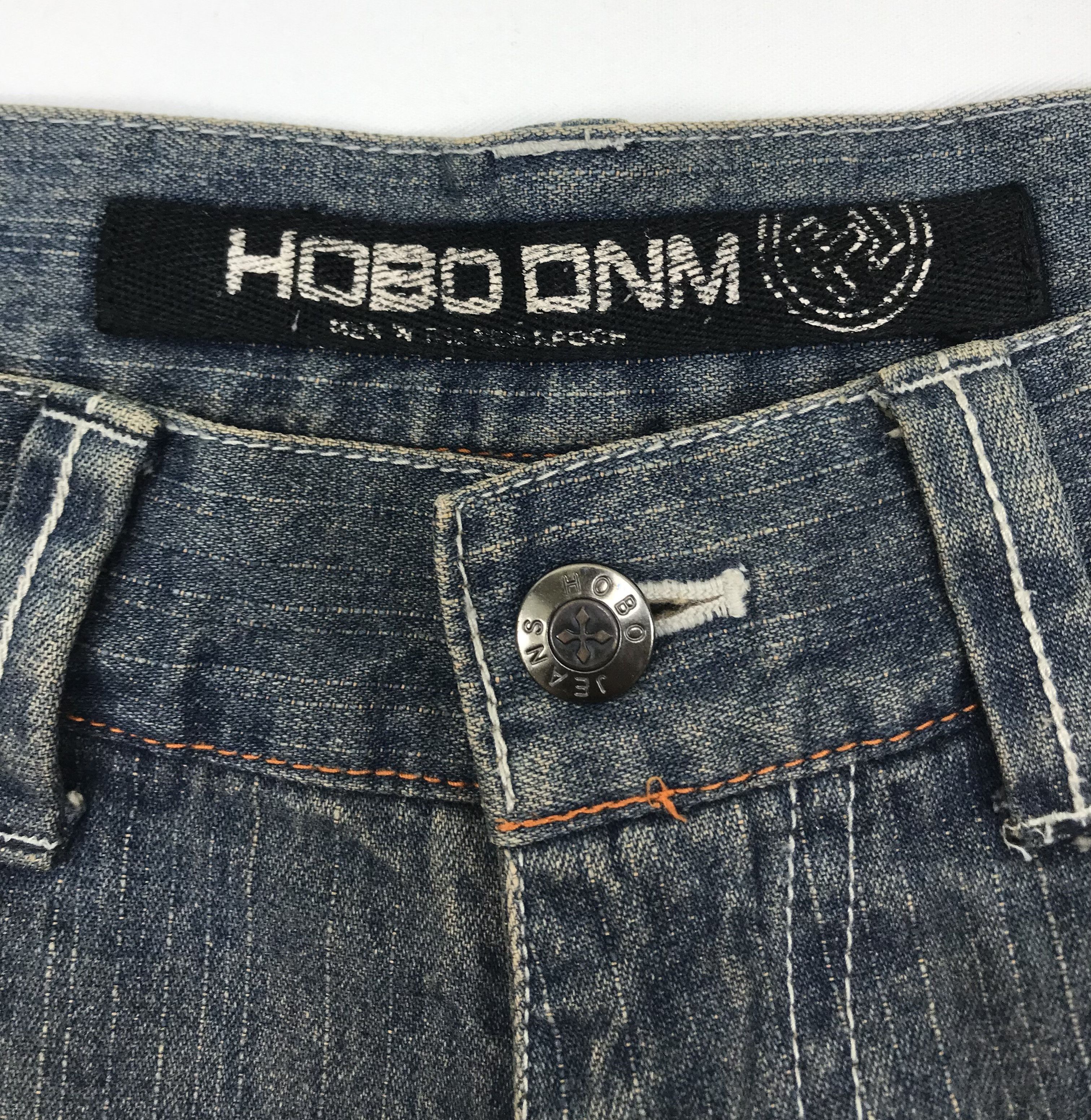 Hobo Vintage Hobo Embroidered Wide Baggy Jeans Size US 32 / EU 48 - 11 Thumbnail