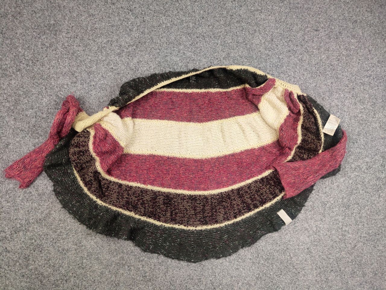 Diesel Vintage Diesel Hand Knit Sweater Wool Mohair Blend Poncho Size ONE SIZE - 9 Thumbnail