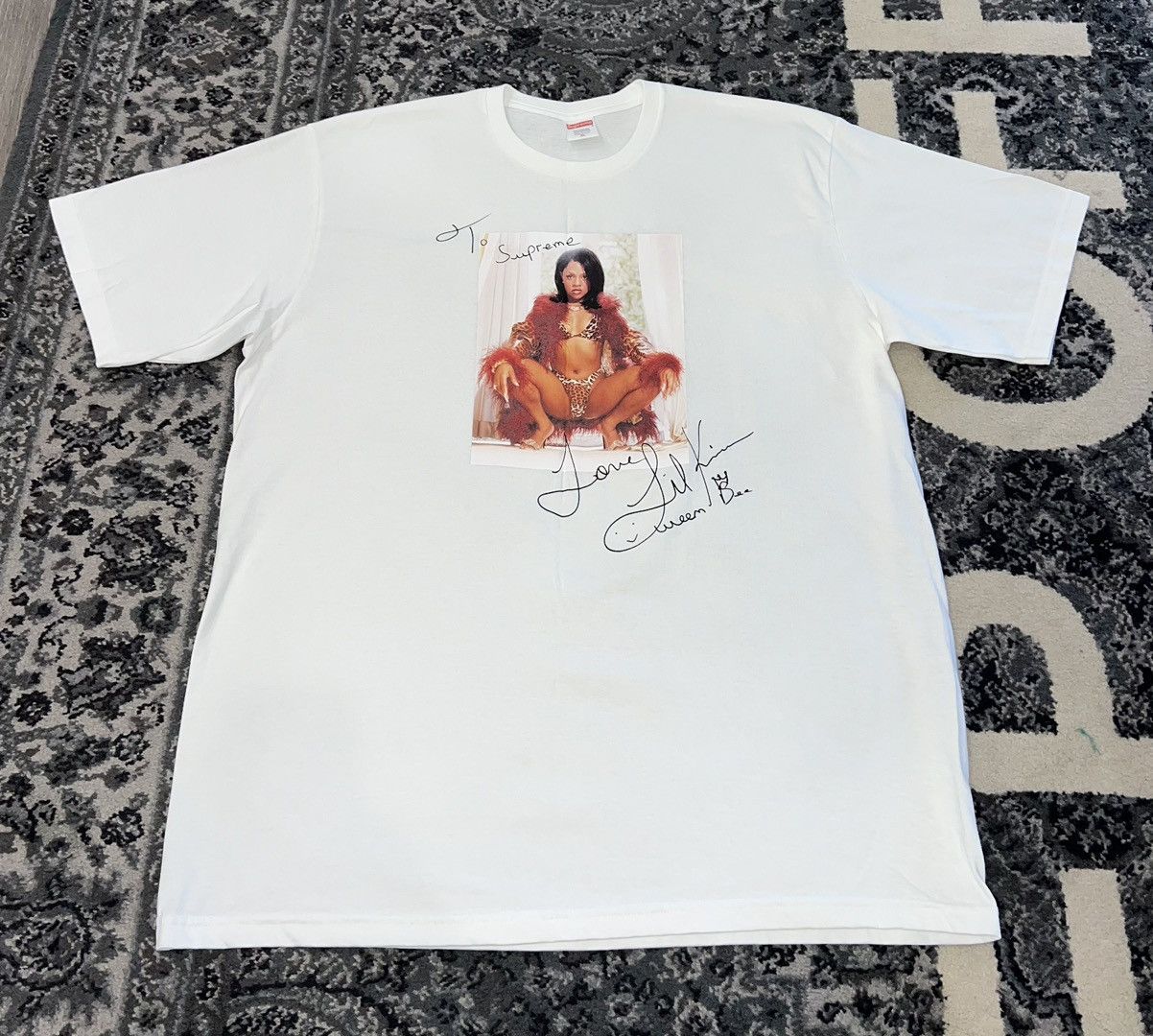 Image of Supreme “Lil Kim” Tee (White) Sz. Xl, Men's