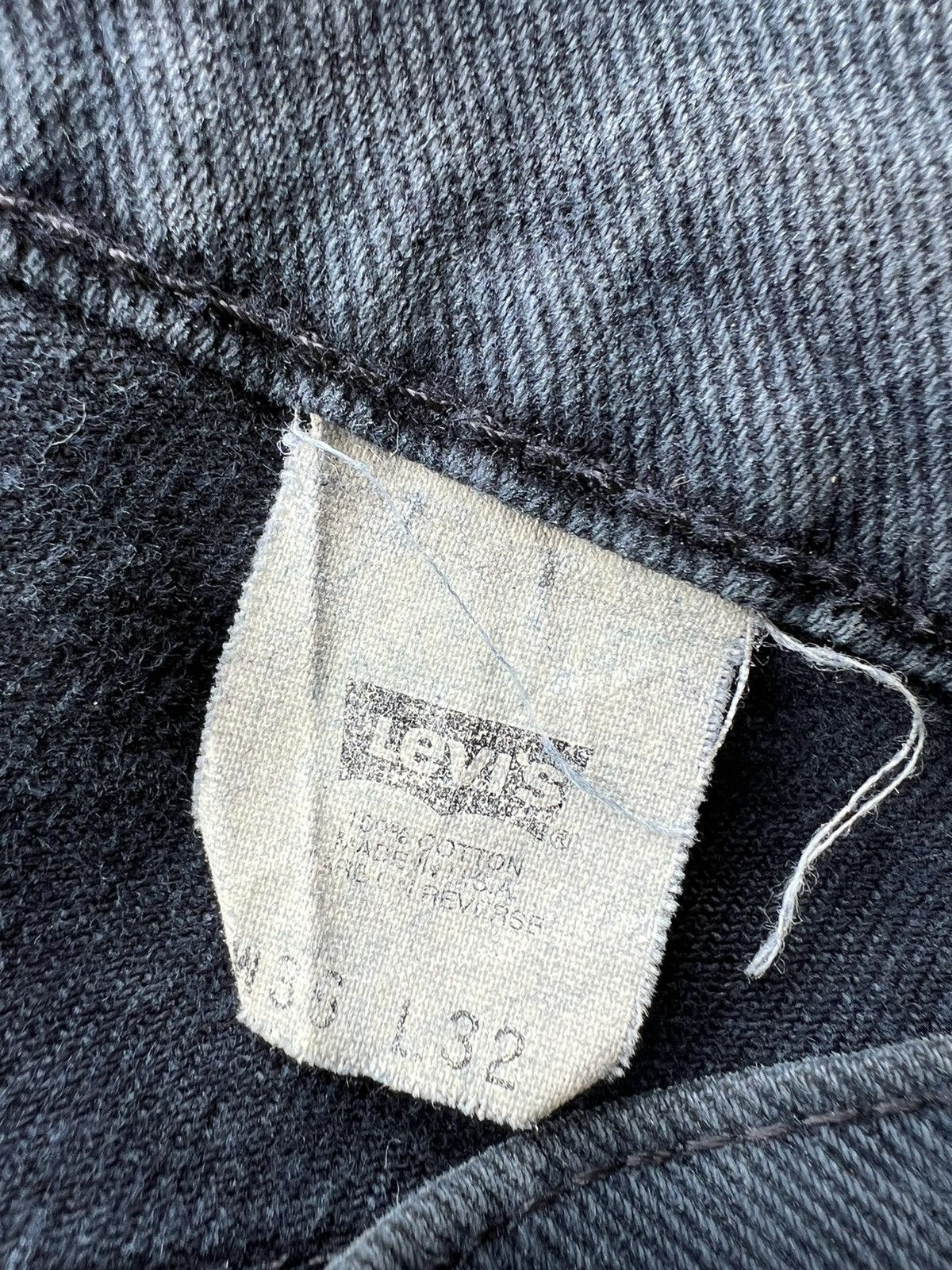 Levi's Vintage 1995 Levi’s Silvertab Faded Black Denim Baggy Jeans Size US 36 / EU 52 - 23 Thumbnail