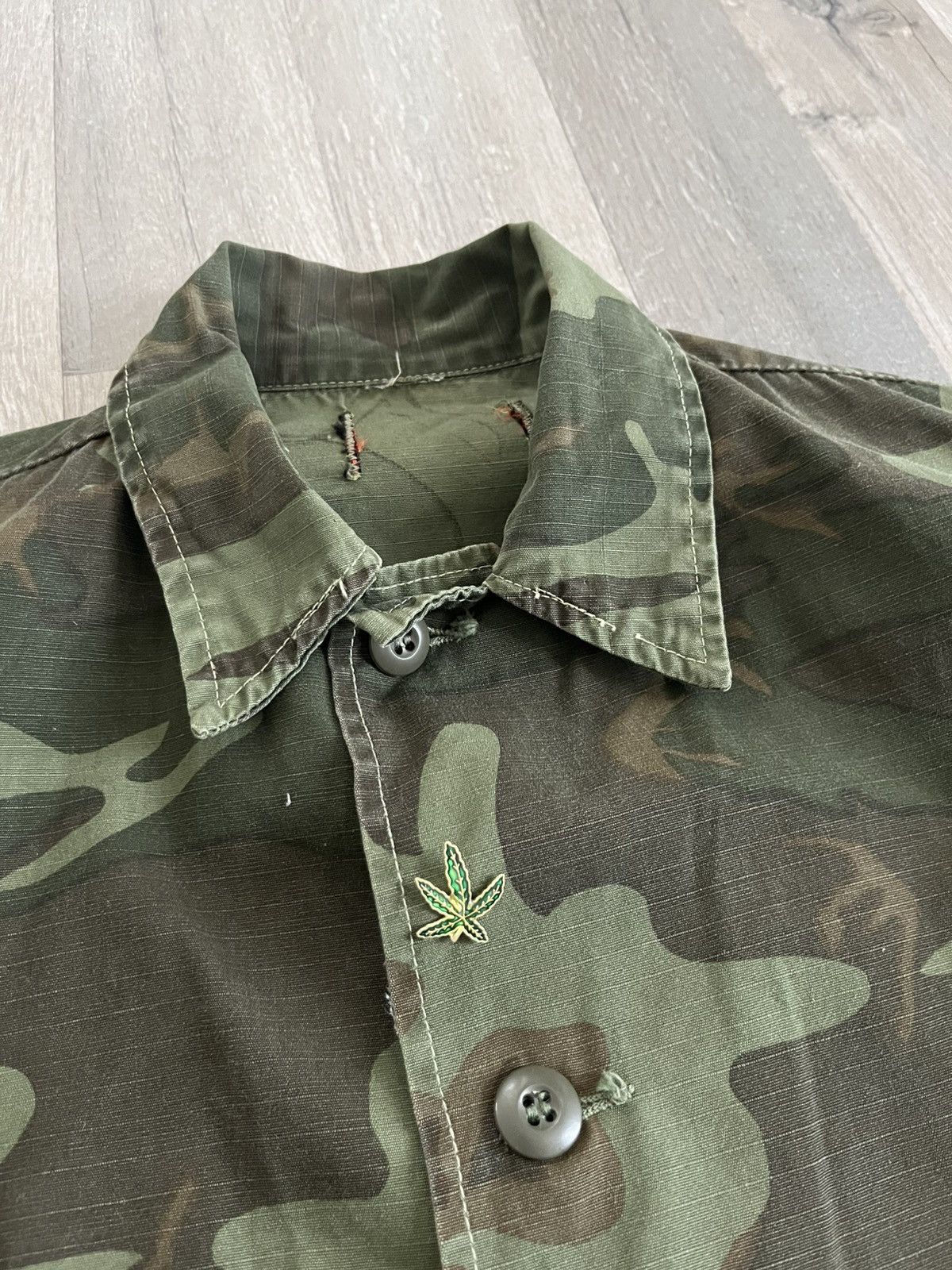 SafTbak Vintage SafTbak Woodland Camo Jacket Size US L / EU 52-54 / 3 - 5 Thumbnail
