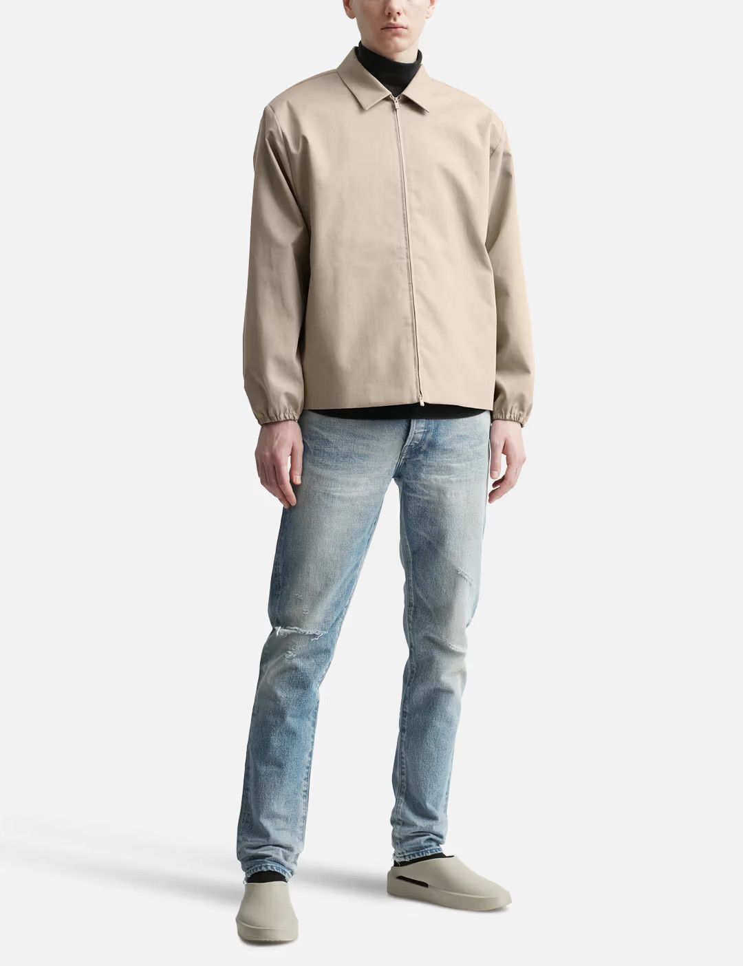 Fear of God o1y0125 Zip Jacket in Beige Size US S / EU 44-46 / 1 - 5 Thumbnail
