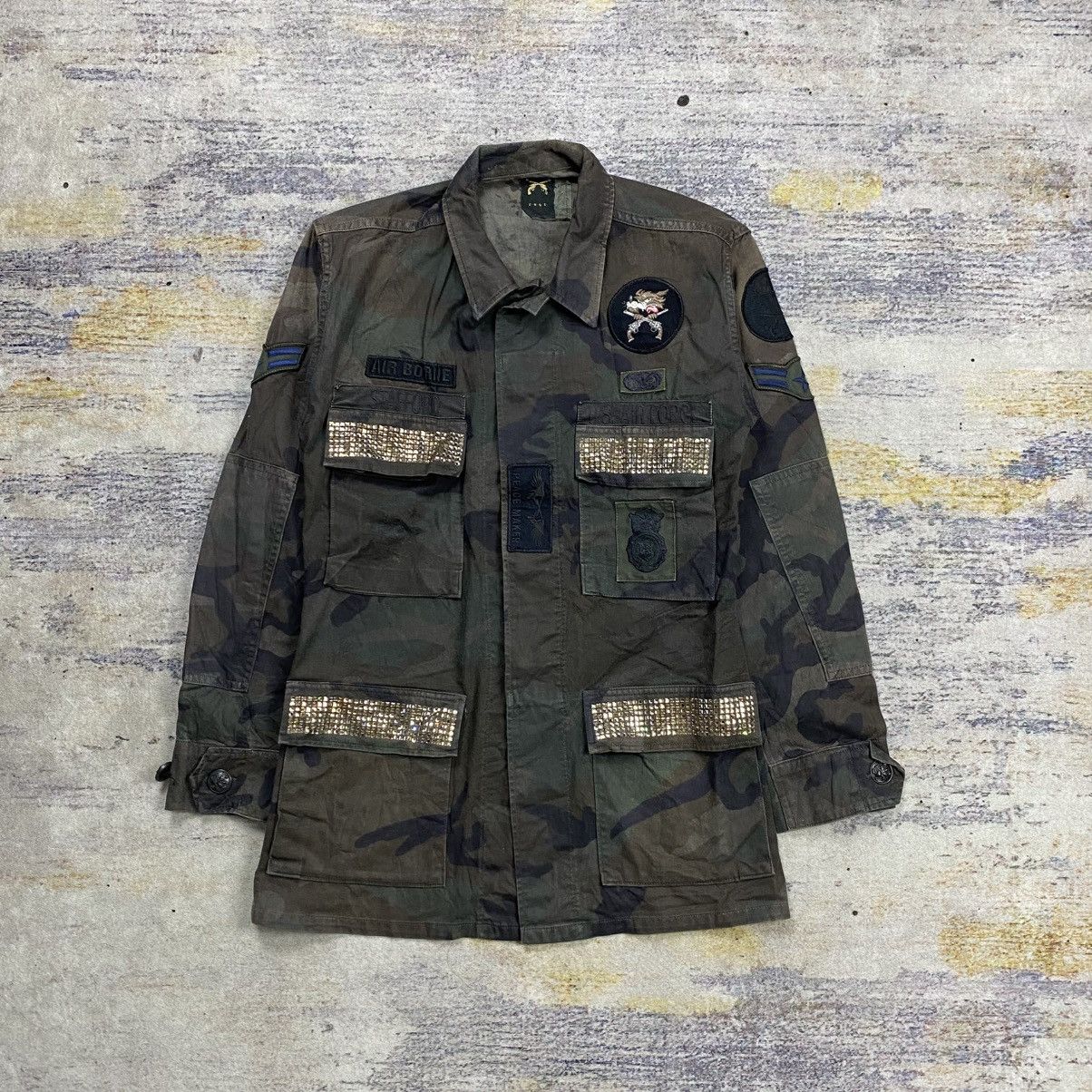 Roar Roar military camouflage studded jacket Size US S / EU 44-46 / 1 - 1 Thumbnail