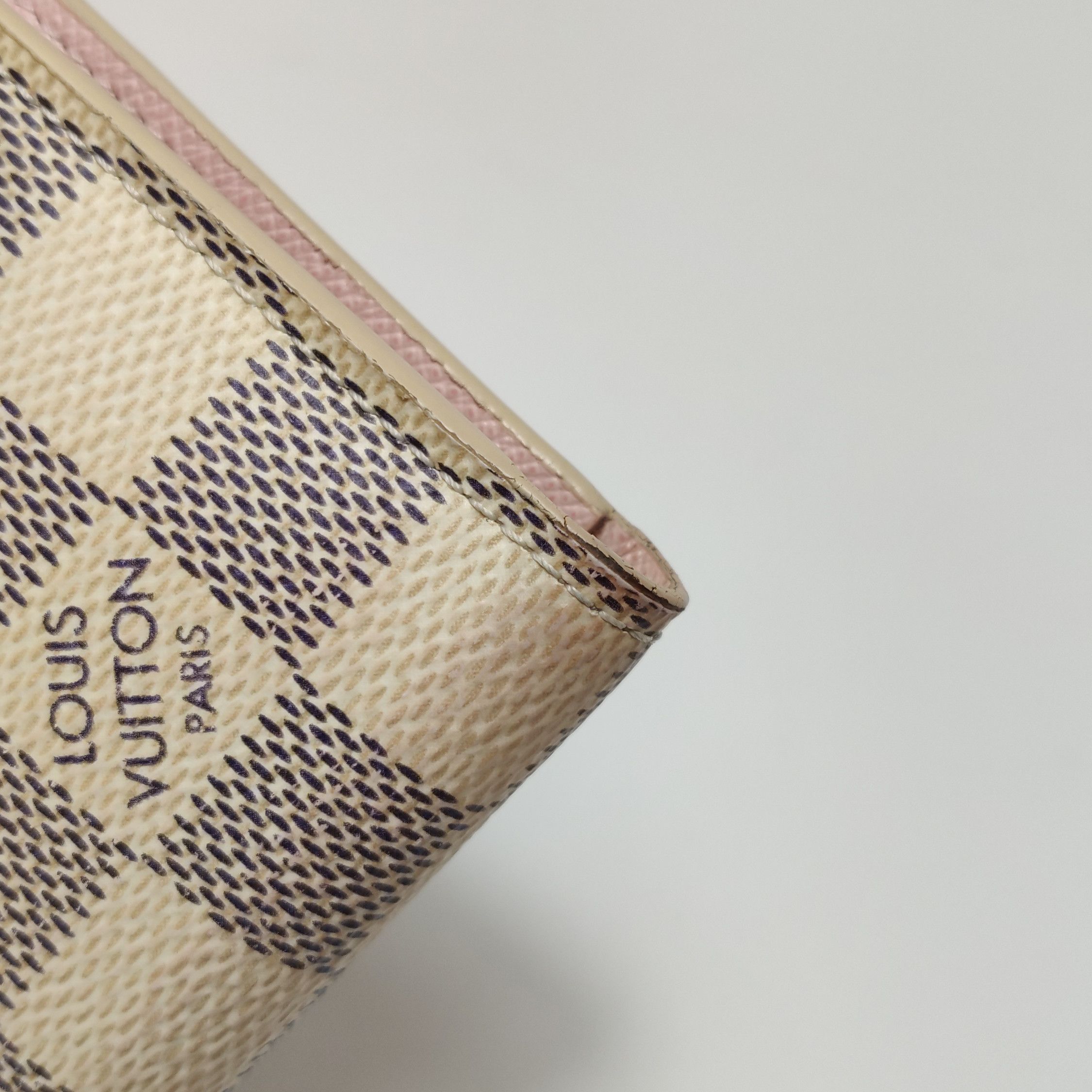 Louis Vuitton Louis Vuitton (LV) Victorine Checkerboard Snap Wallet -y250 Size ONE SIZE - 7 Thumbnail