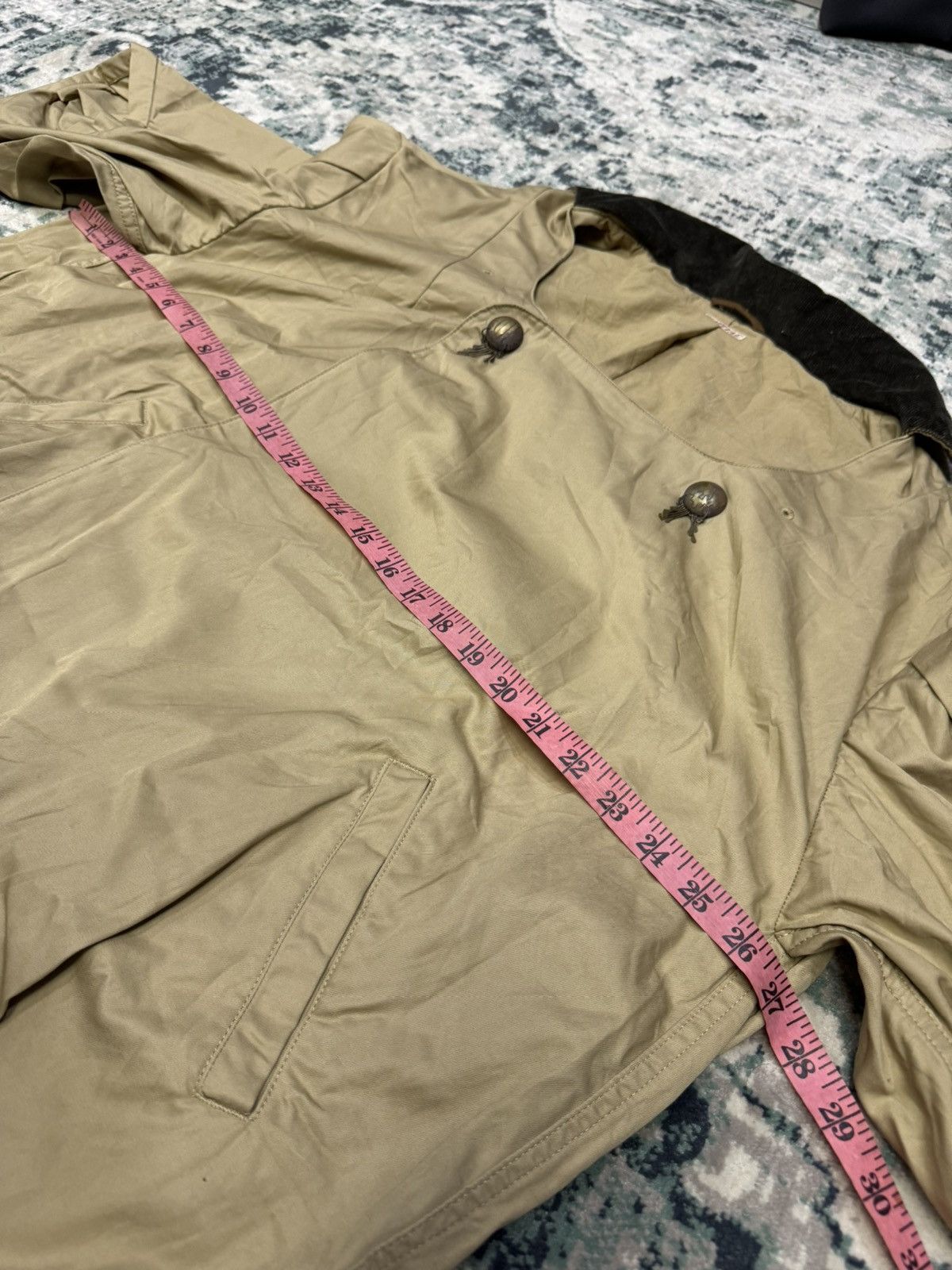 Kapital OVERSIZED KAPITAL THUNDERBIRD BUTTON ROBE JACKET Size US XS / EU 42 / 0 - 10 Thumbnail