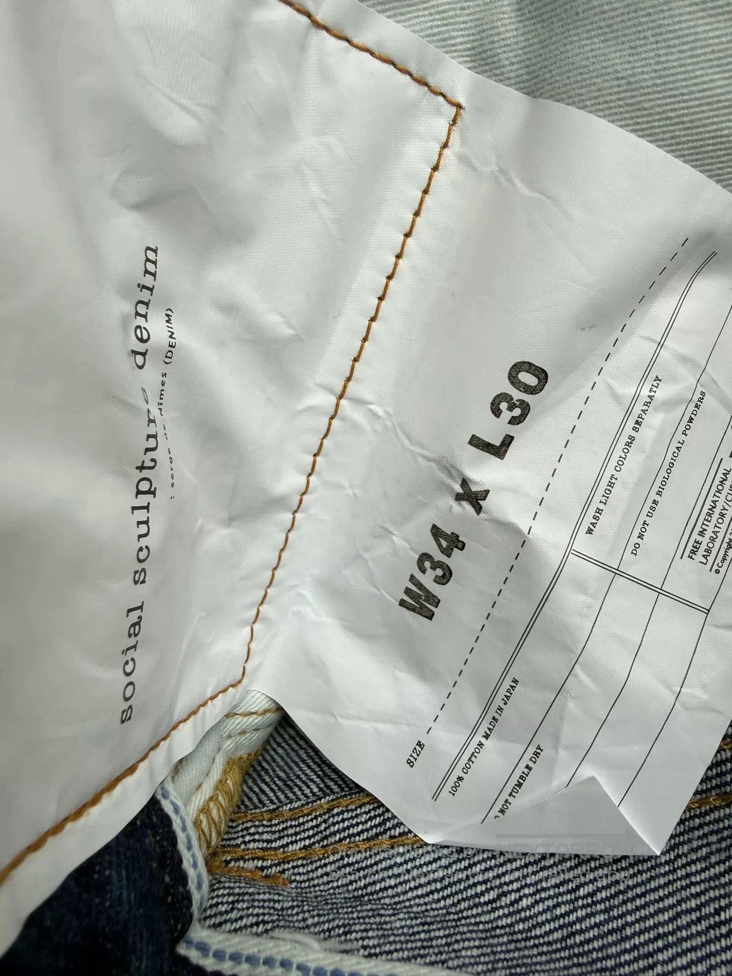 Visvim VISVIM Social Sculpture 03D12 Jeans W34 L30. Size US 34 / EU 50 - 8 Thumbnail