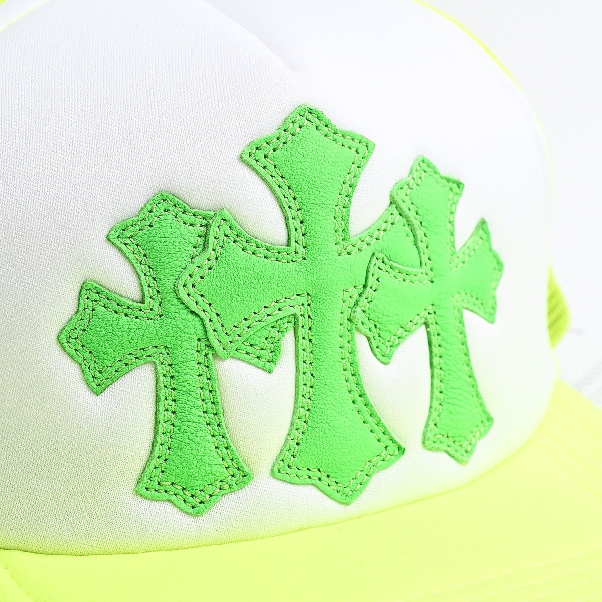 Chrome Hearts CHROME HEARTS HAT TRUCKER KING TACO NEON Size ONE SIZE - 2 Thumbnail