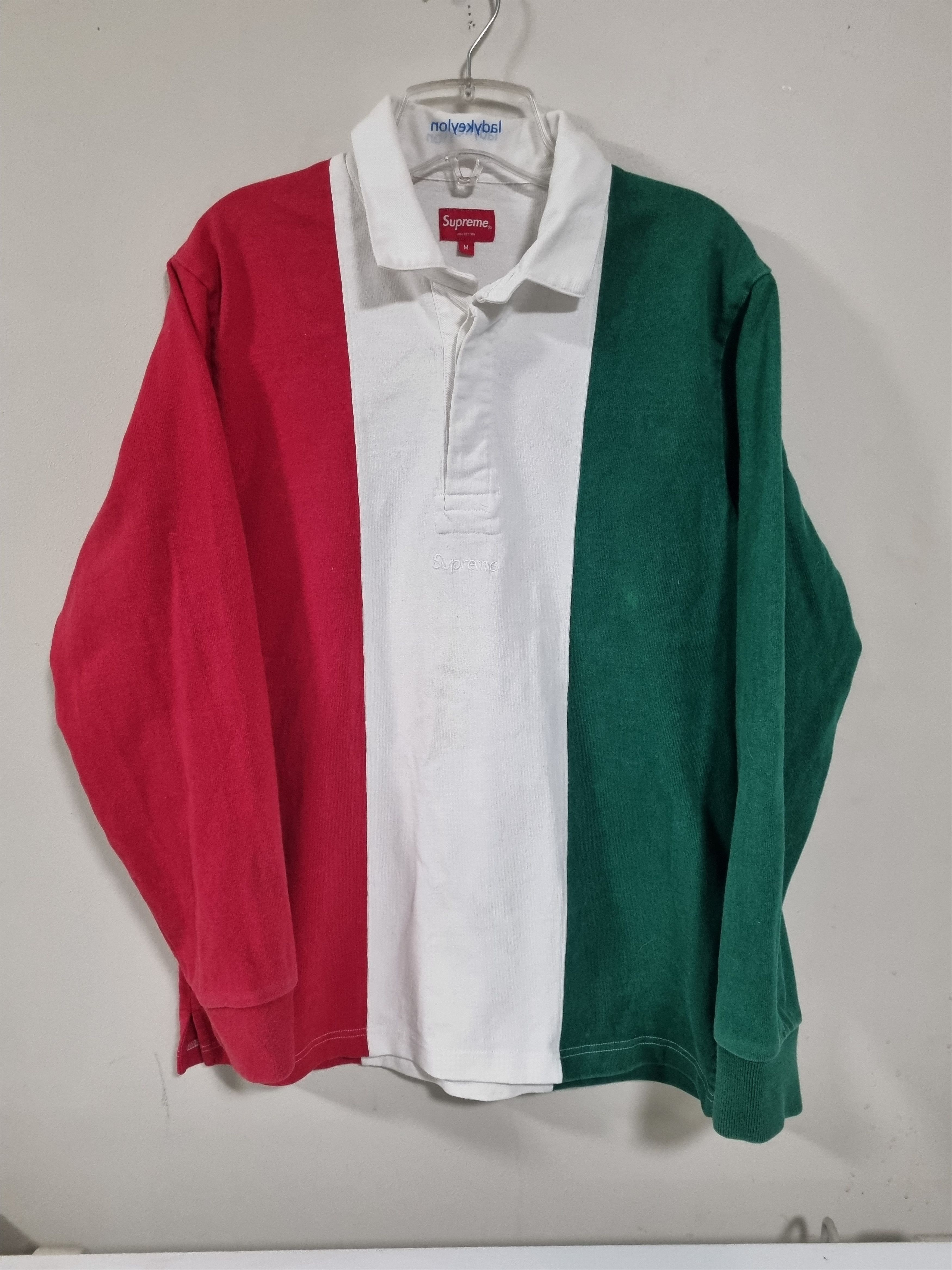 ウェア Supreme polo m rugby Supreme Striped Rugby (FW16)