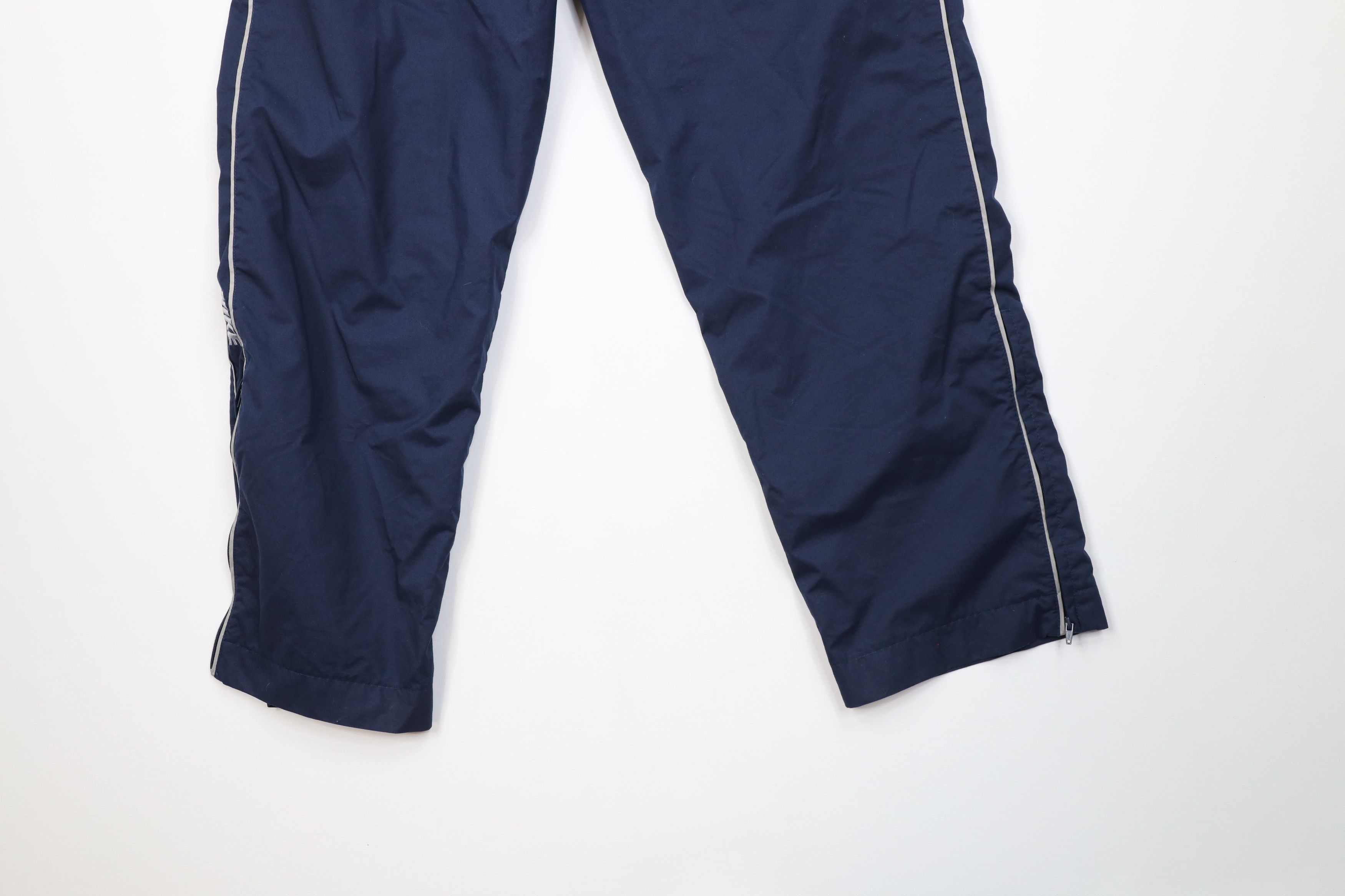 Nike Vintage Nike Scott Mini Swoosh Lined Wide Leg Pants Blue Size US 34 / EU 50 - 14 Thumbnail