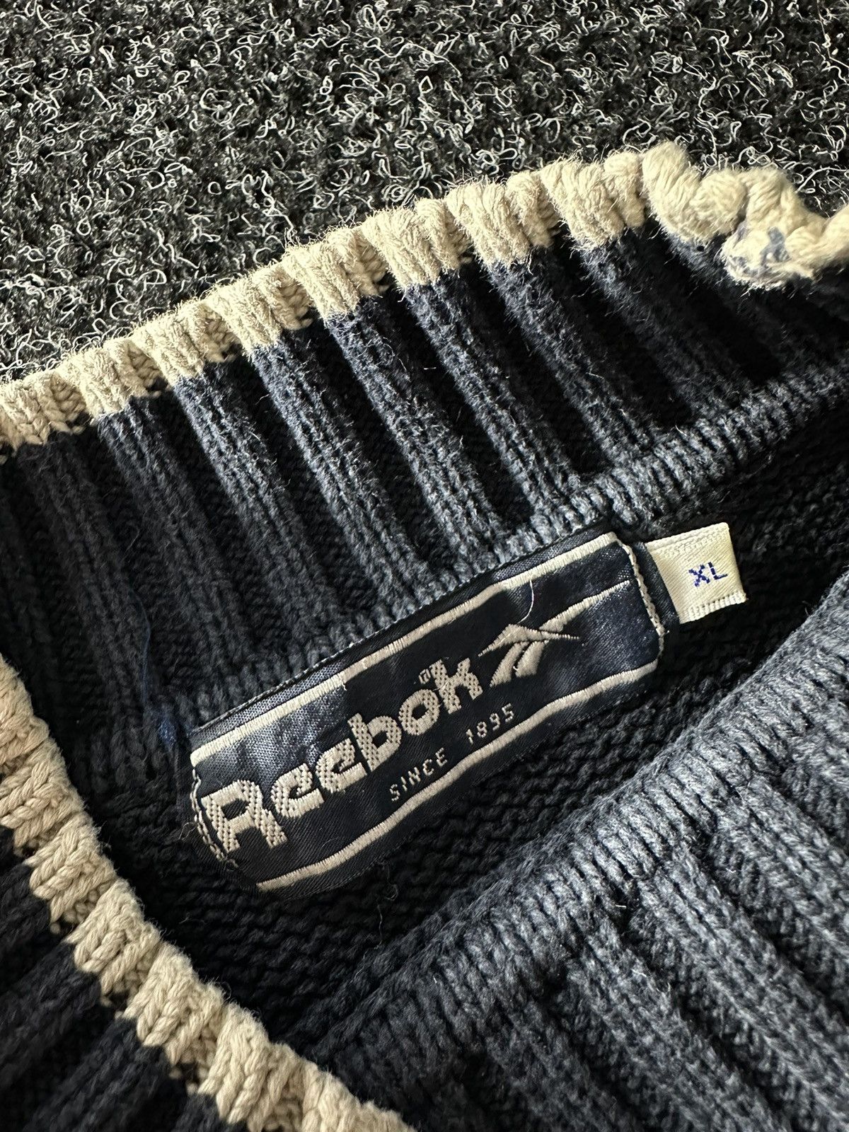 Reebok × Vintage 🚨Vintage Reebok big logo baggy sweater Y2K japan style RARE Size US XL / EU 56 / 4 - 7 Thumbnail