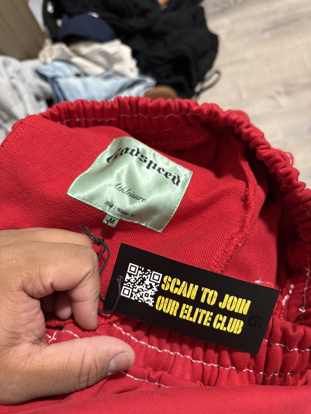 Godspeed Godspeed Og V2 Sweatpants Red Stitch Size Medium Size US 32 / EU 48 - 9 Thumbnail