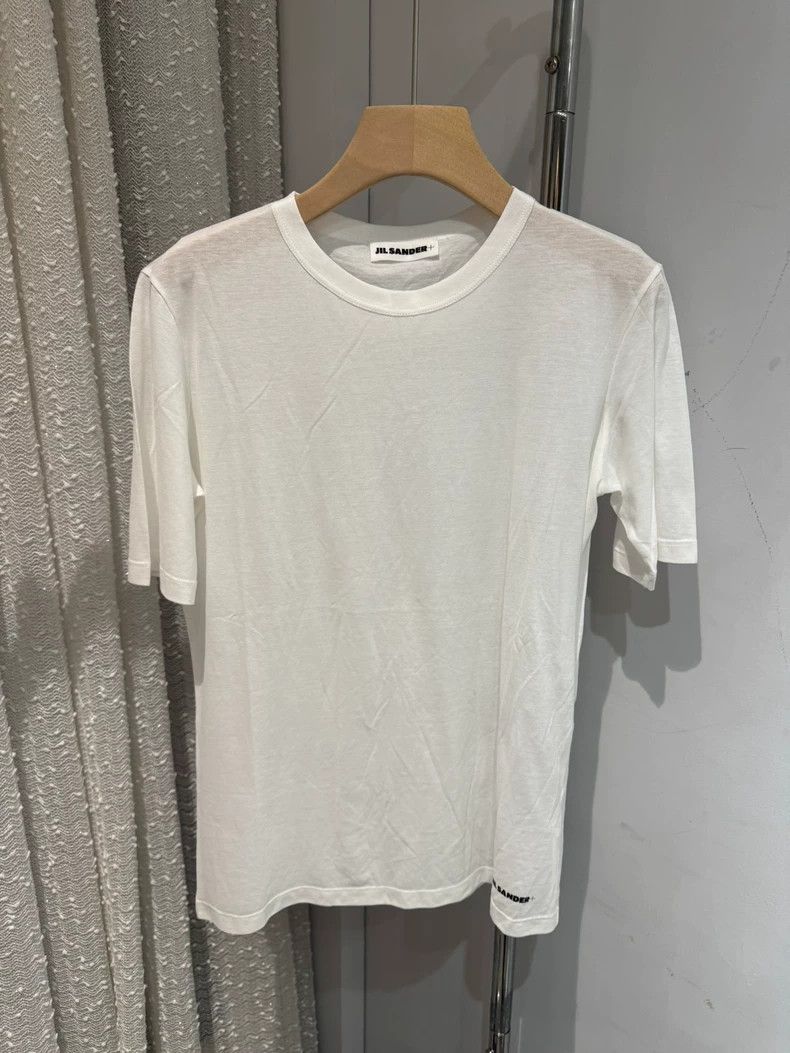 Jil Sander Jil Sander Cotton Short Sleeve T-shirt Size L / US 10 / IT 46 - 1 Thumbnail