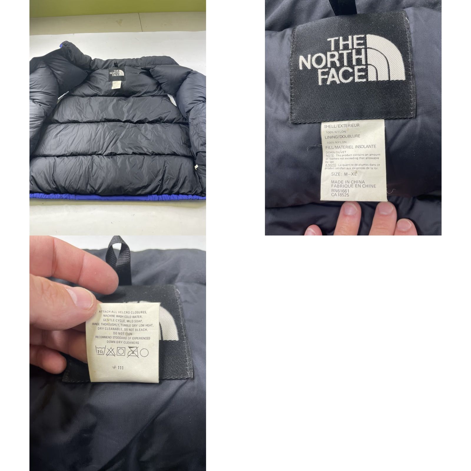 The North Face VINTAGE The North Face Puffer Down Vest Blue Men’s M-XL Full Zip Snaps Vest Size US M / EU 48-50 / 2 - 8 Thumbnail