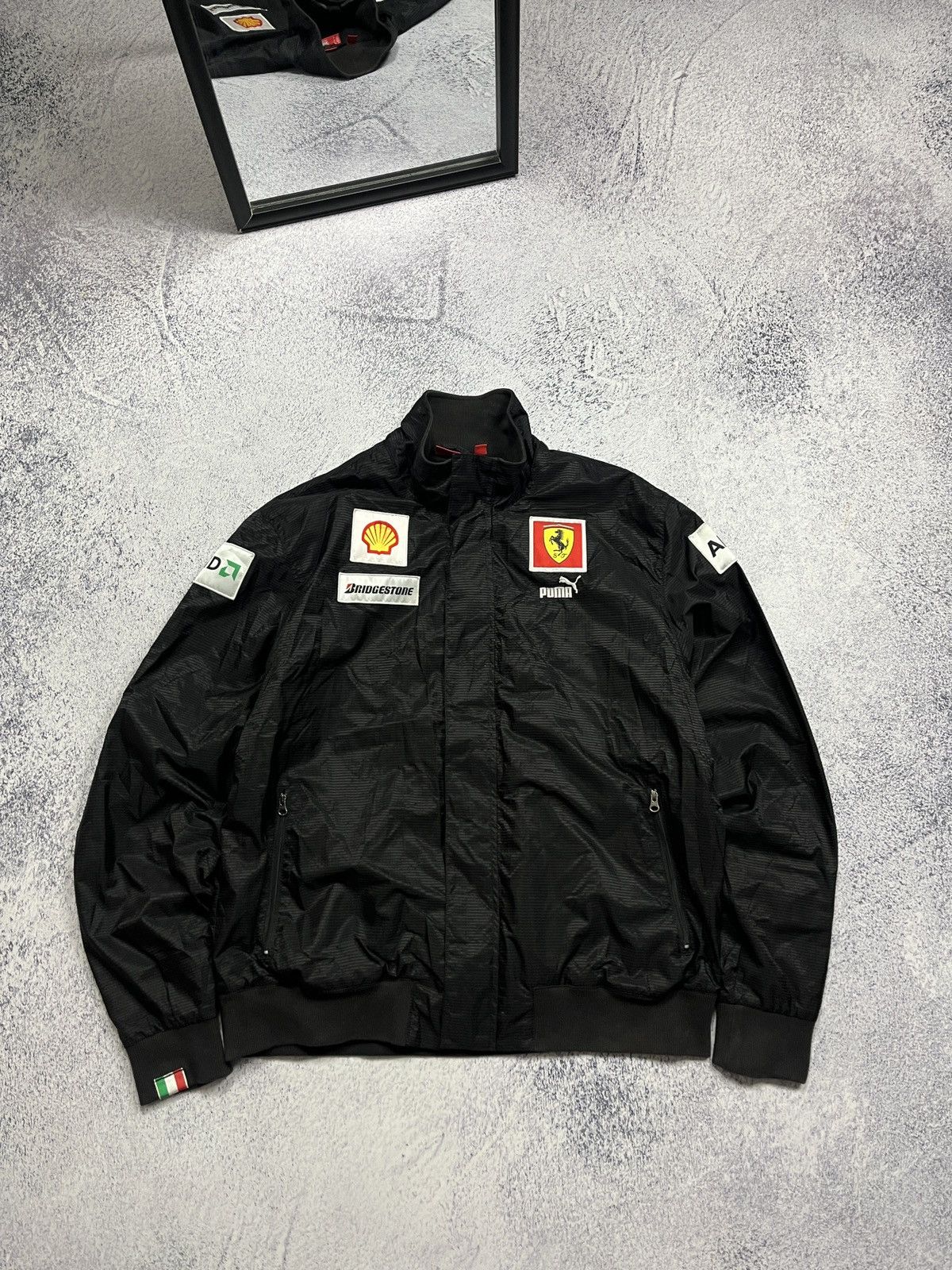 Ferrari × Formula 1 Vintage Ferrari F1 Puma Racing Jacket Hype Rare Marlboro Size US L / EU 52-54 / 3 - 1 Thumbnail