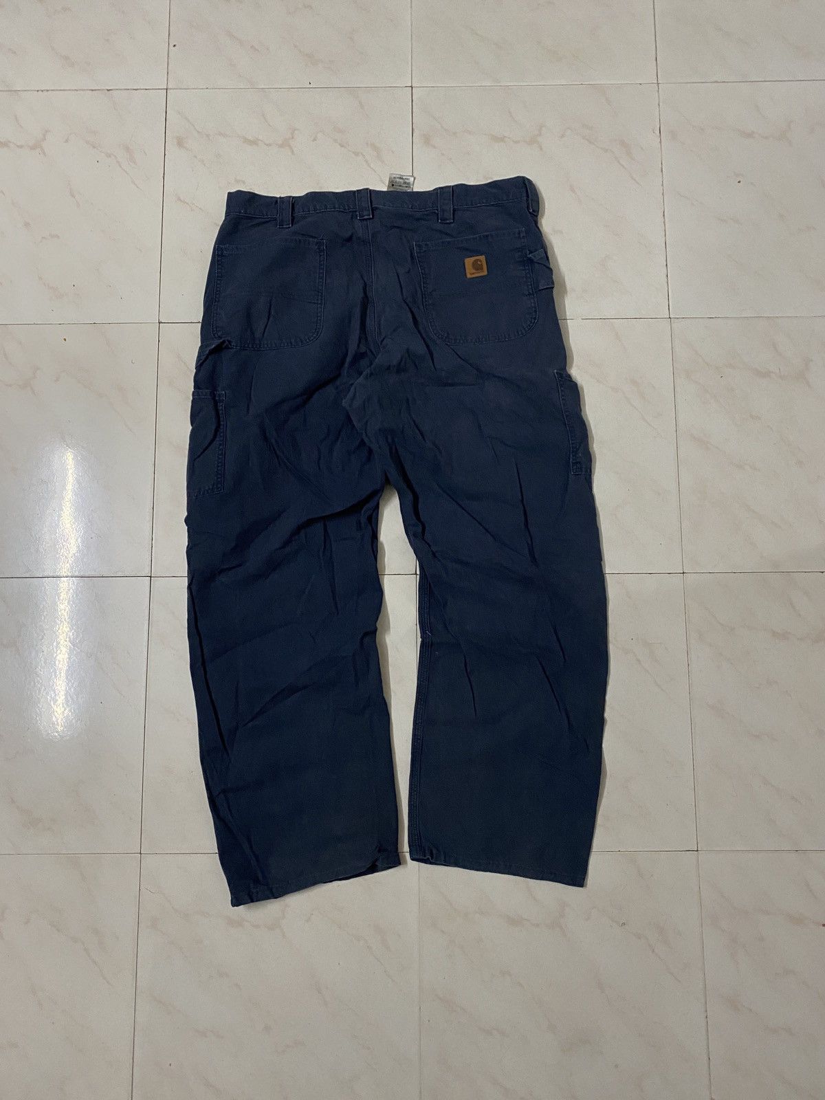 Carhartt × Vintage CARHARTT CARPENTER BAGGY PANTS VINTAGE FADED Y2K‼️ Size US 38 / EU 54 - 1 Thumbnail