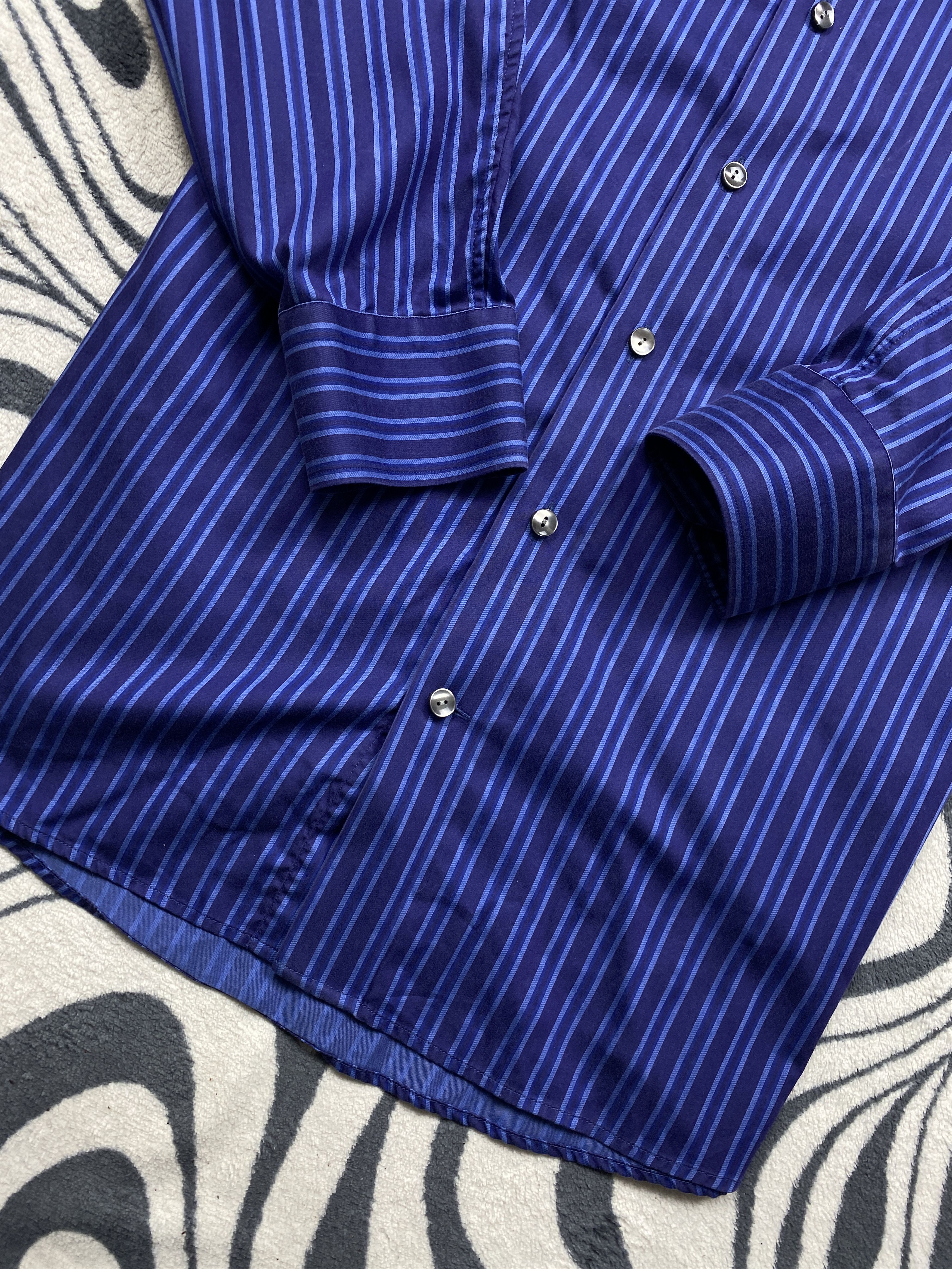 Eton × Vintage Eton Mens Long Sleeve Shirt Size US L / EU 52-54 / 3 - 3 Thumbnail