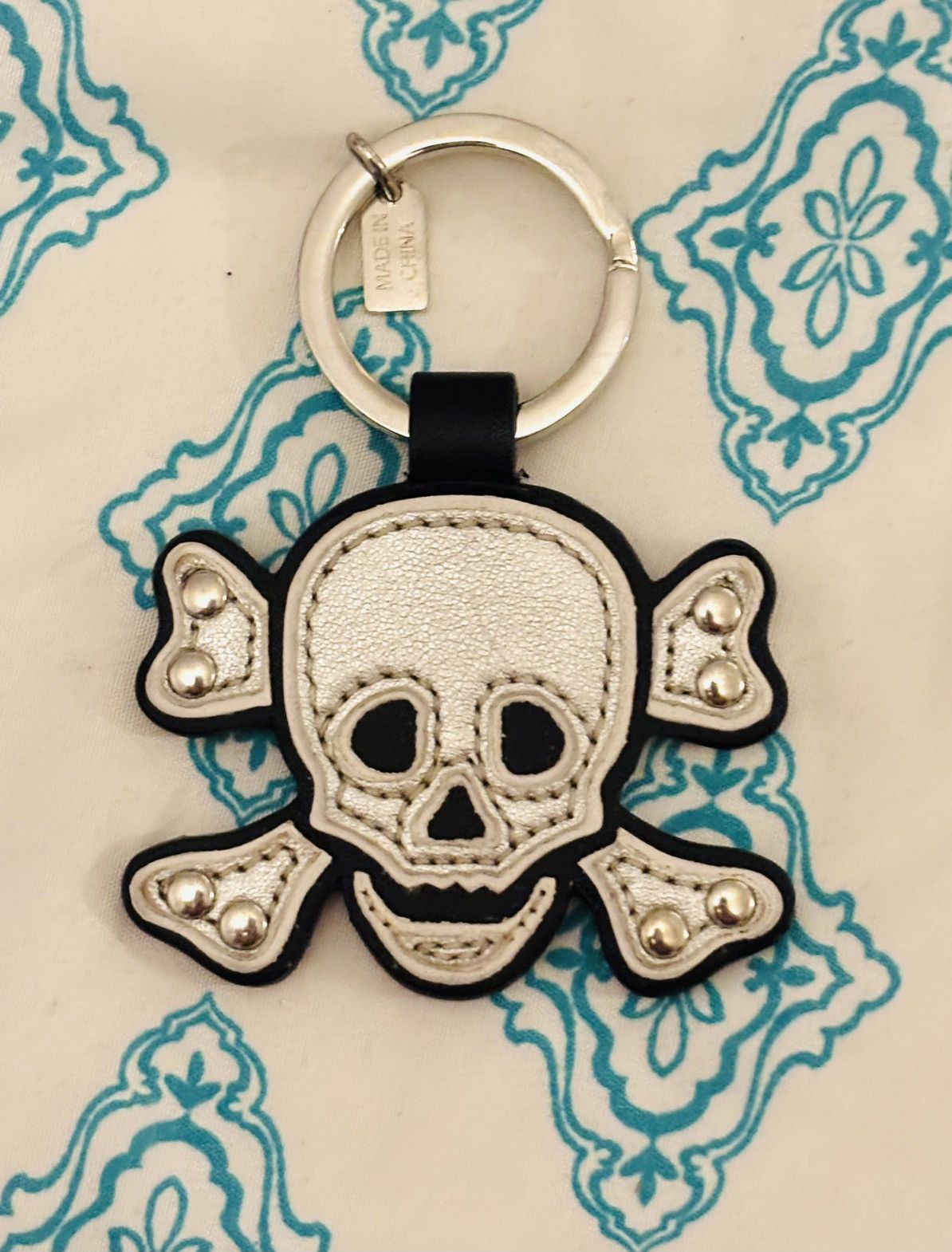 Coach Coach skull leather charm Size ONE SIZE - 2 Thumbnail