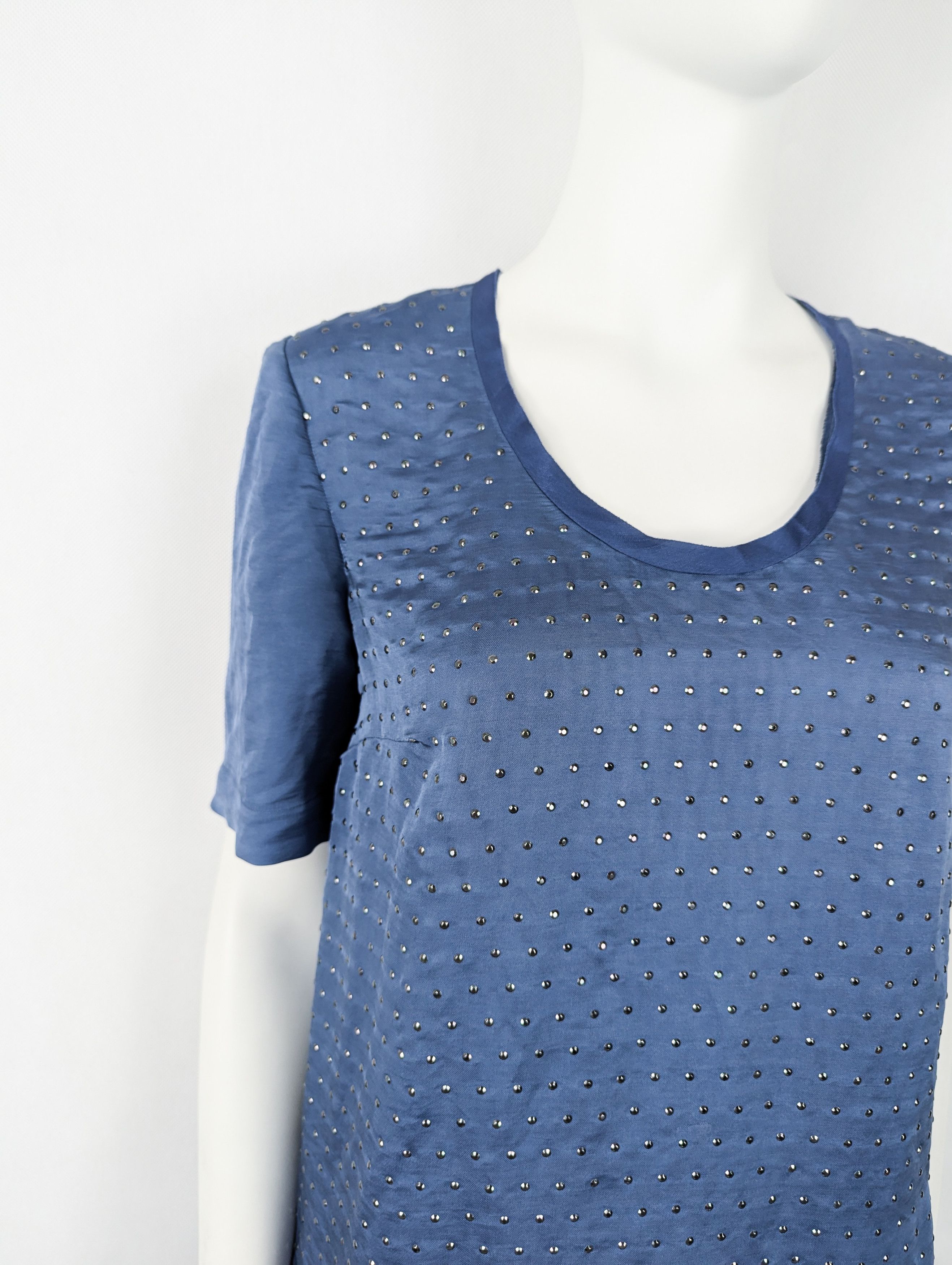 Stella McCartney Stella McCartney blue dress Size S / US 4 / IT 40 - 3 Thumbnail