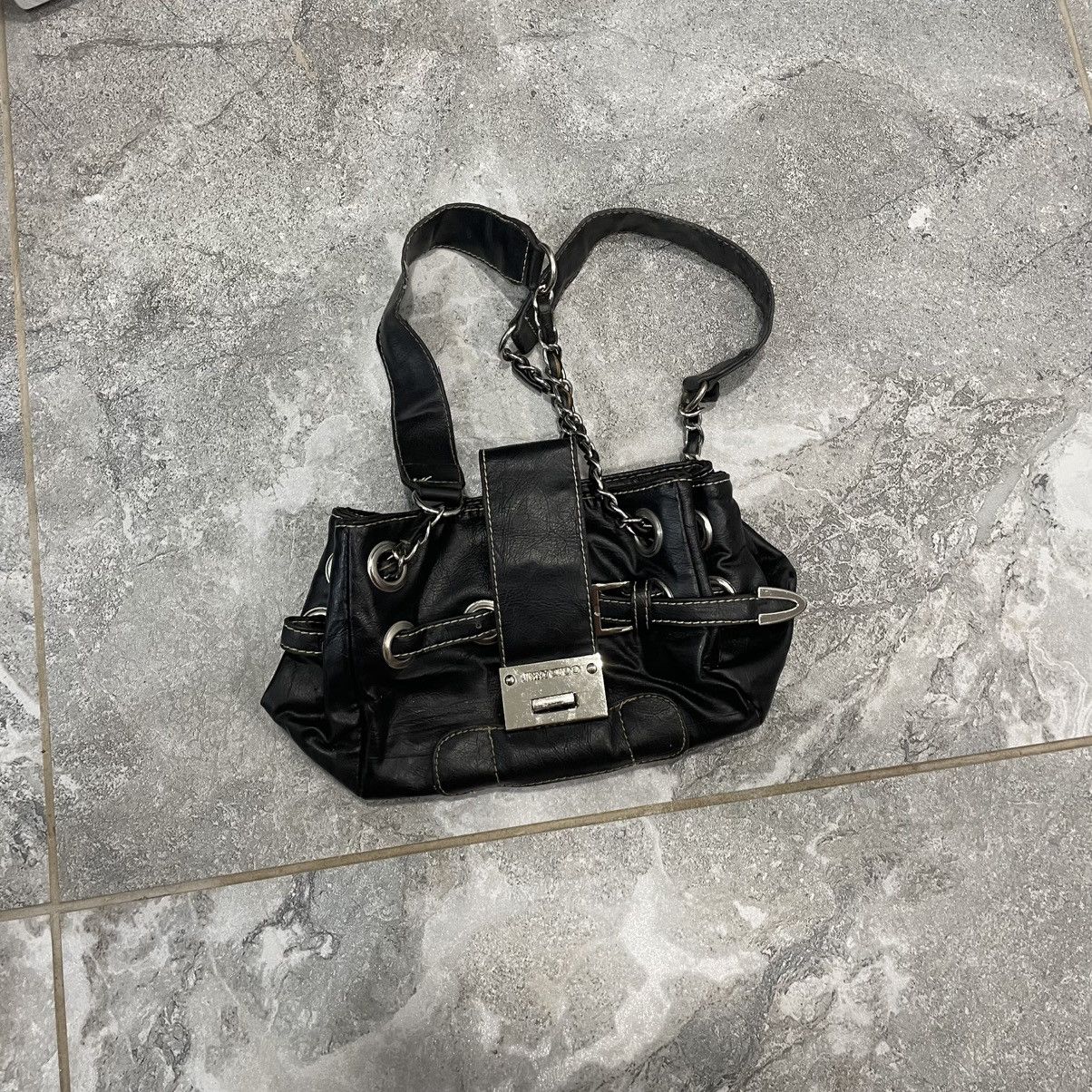 Japanese Brand × Jimmy Choo Jimmy Choo y2k Backpack bag luxury cyber punk chrome goth Size ONE SIZE - 1 Thumbnail