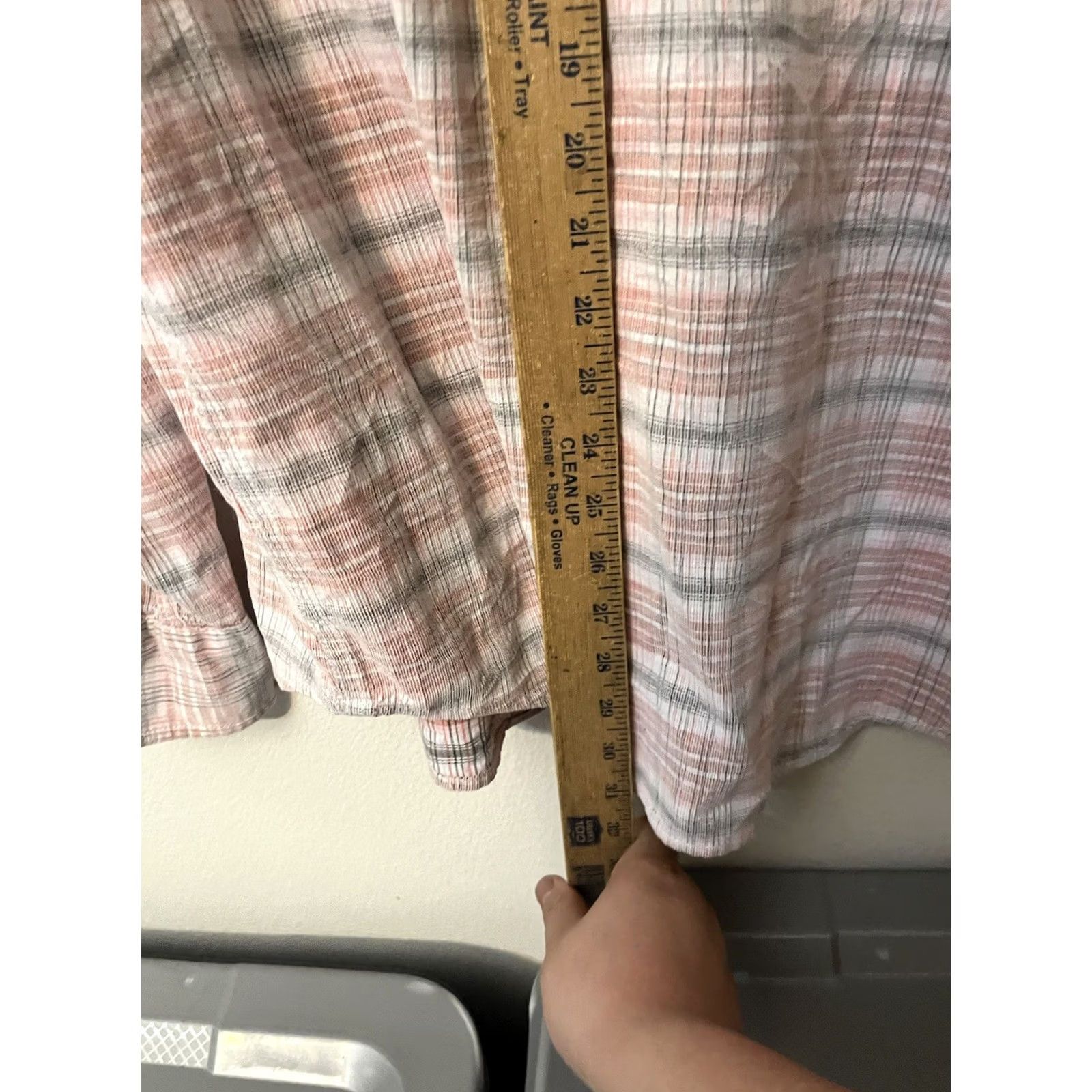 Tommy Bahama Tommy Bahama Shirt Mens XLT Pink Plaid 100% Cotton Long Sleeve Button Up Size US XL / EU 56 / 4 - 5 Thumbnail