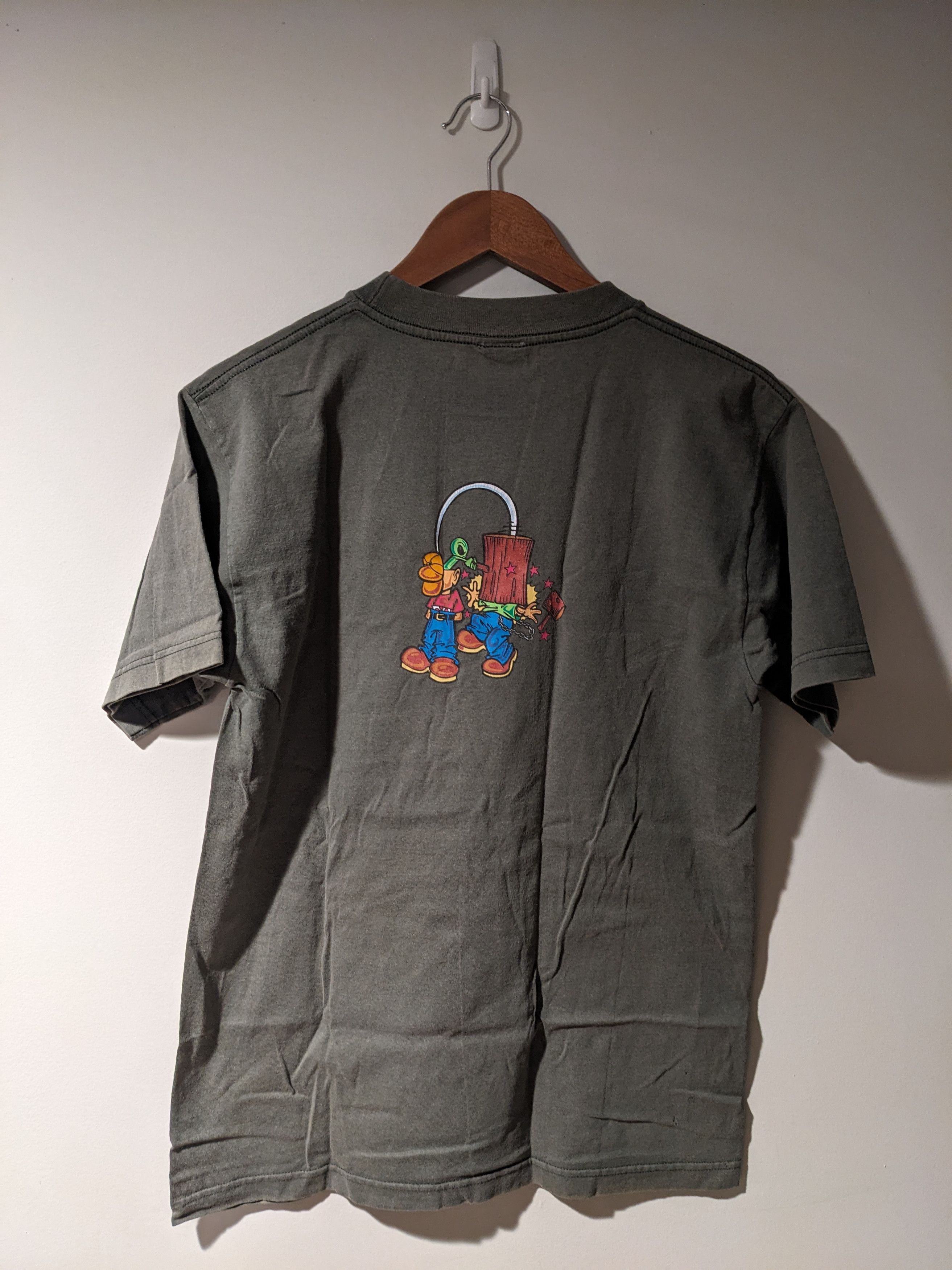 Alien Workshop × Vintage Vintage 90s Alien Nation Skate Boarding Green Medium T-Shirt Size US M / EU 48-50 / 2 - 6 Thumbnail