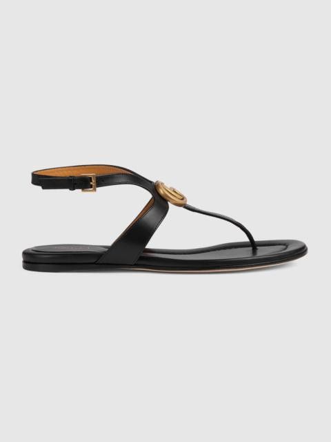 women's Double G thong sandal