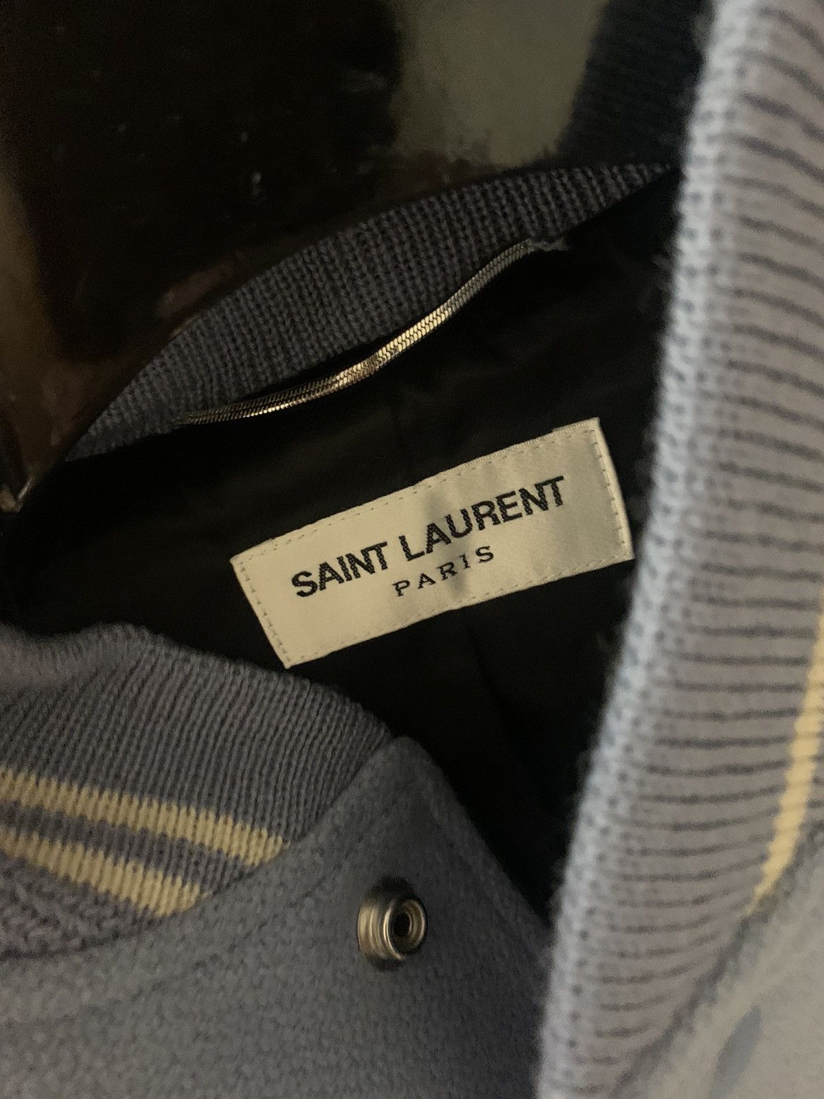 Saint Laurent Paris Saint Laurent ice cream blue teddy Size US S / EU 44-46 / 1 - 2 Thumbnail