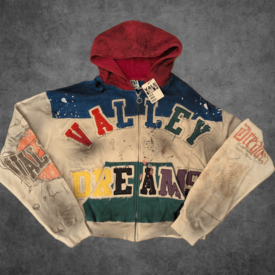 Vale VALE FOREVER “Wonderland” Zip Up Hoodie – XL / Valley Dreams