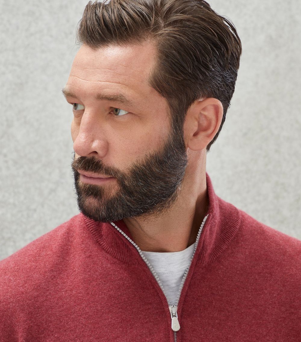 Brunello Cucinelli o1w1db10924 Cashmere Turtleneck in Red Size US M / EU 48-50 / 2 - 4 Thumbnail