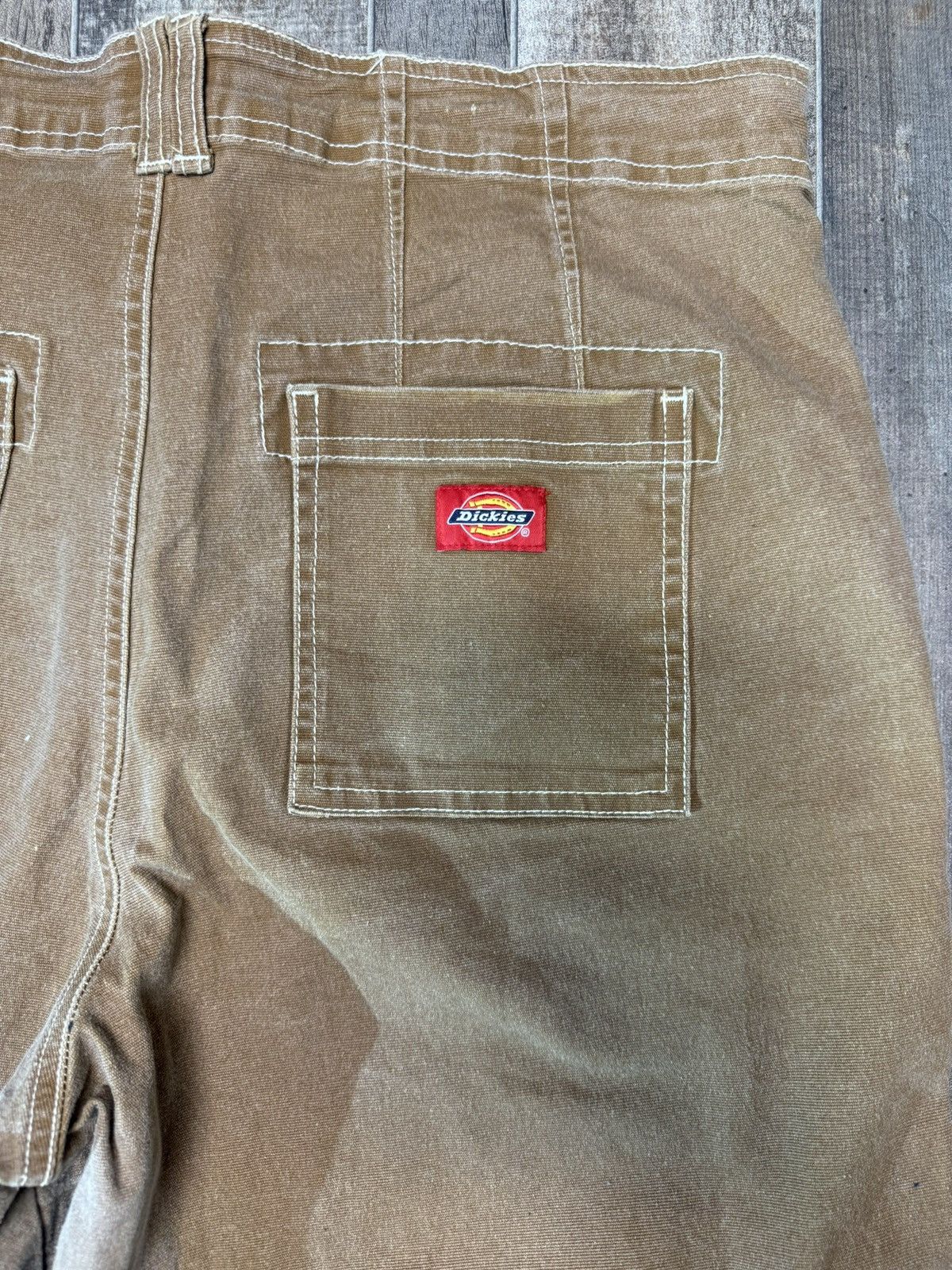 Dickies Brown Cargo Lightweight Dickies Pants Straight Fit Size US 32 / EU 48 - 6 Thumbnail