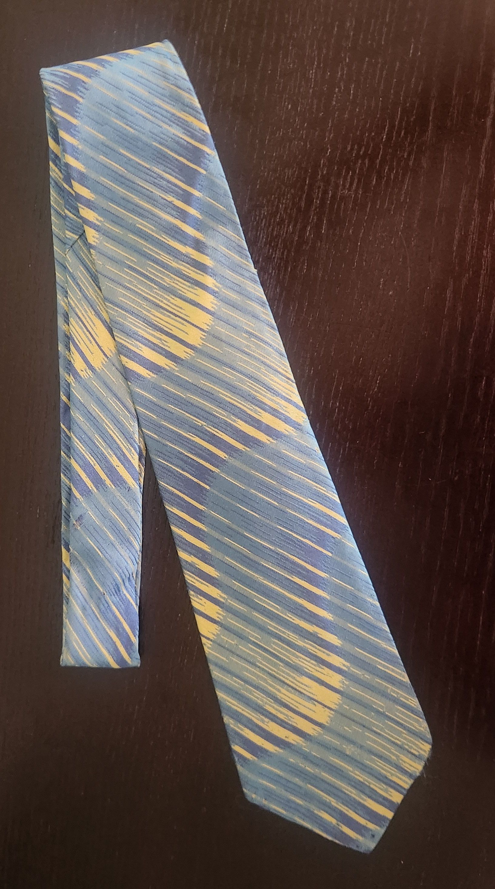 Vintage Vintage neck tie Irving Berlin silk 1950s Size ONE SIZE - 3 Thumbnail
