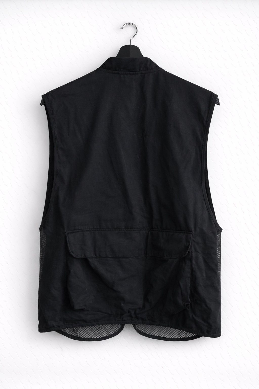 Japanese Brand Vintage GOGO Ninety Utility Vest Black Multi-Pocket Mesh Size US L / EU 52-54 / 3 - 2 Thumbnail