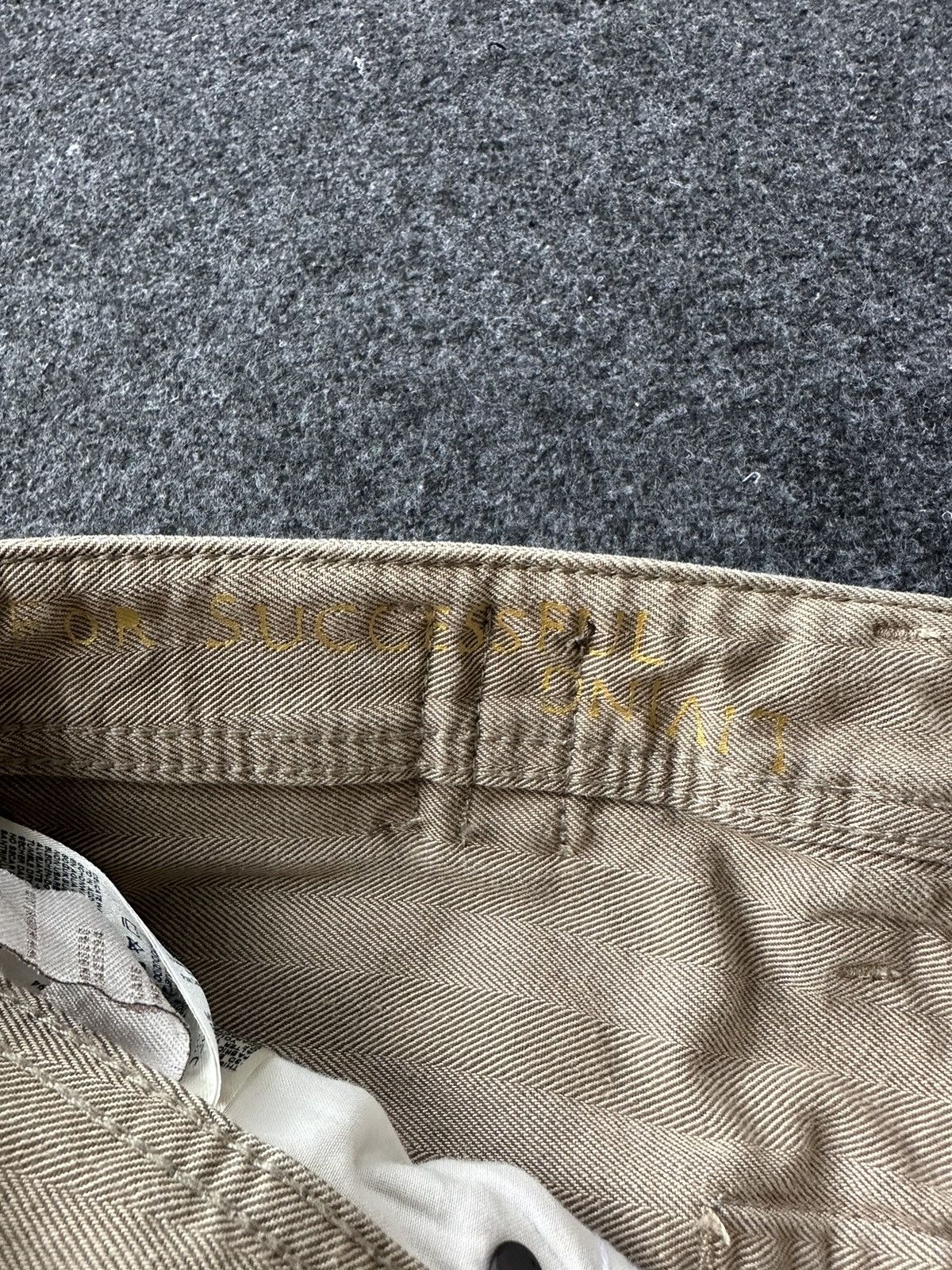 Diesel Rare Diesel Industry Italy Rare Brown Denim 31x34 D200 Size US 31 - 12 Thumbnail